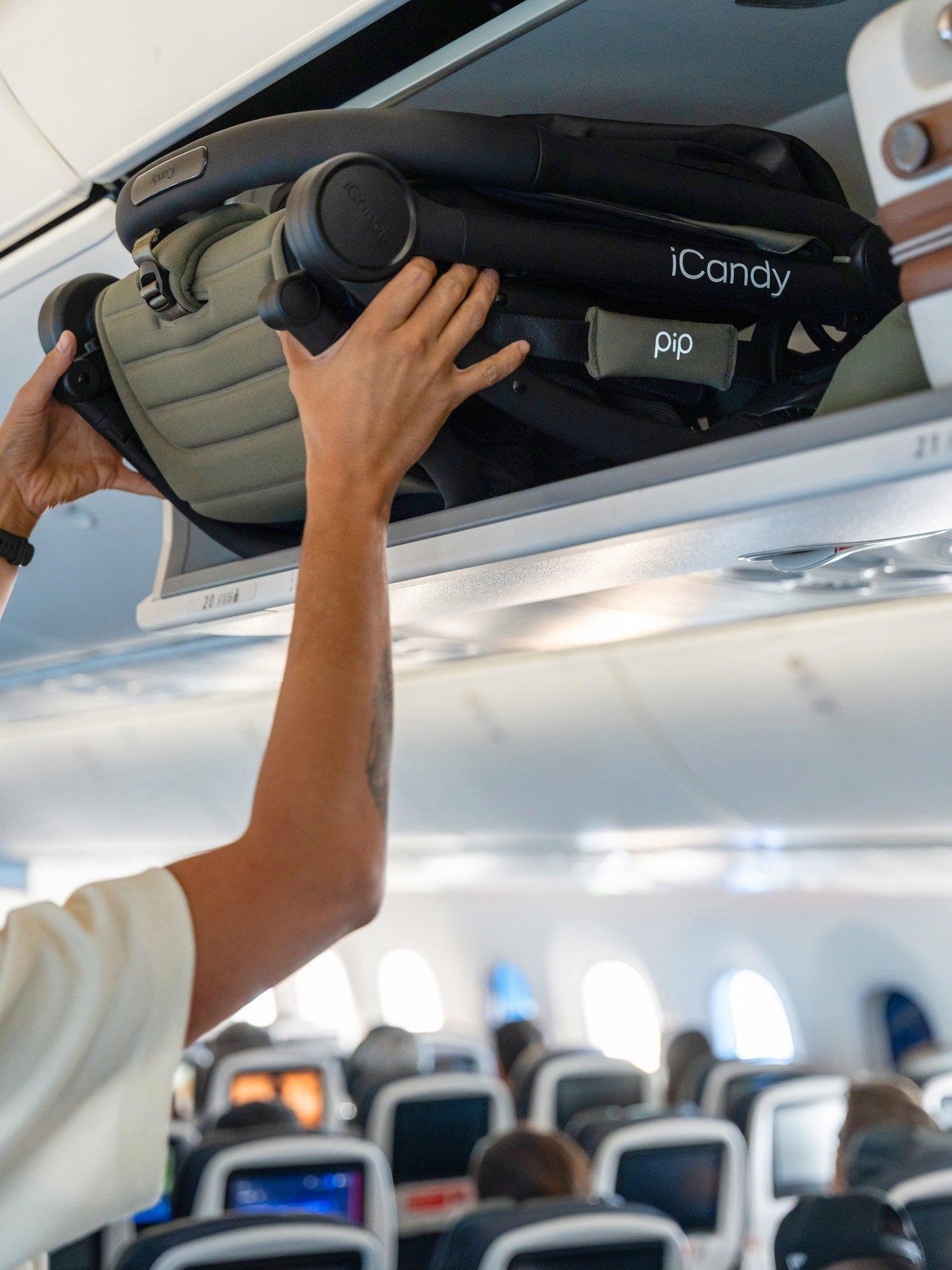 Image 7 of 8 of iCandy PIP Travel System with Black Cocoon Car Seat - Sage (&pound;50 Car Seat Bundle Saving)