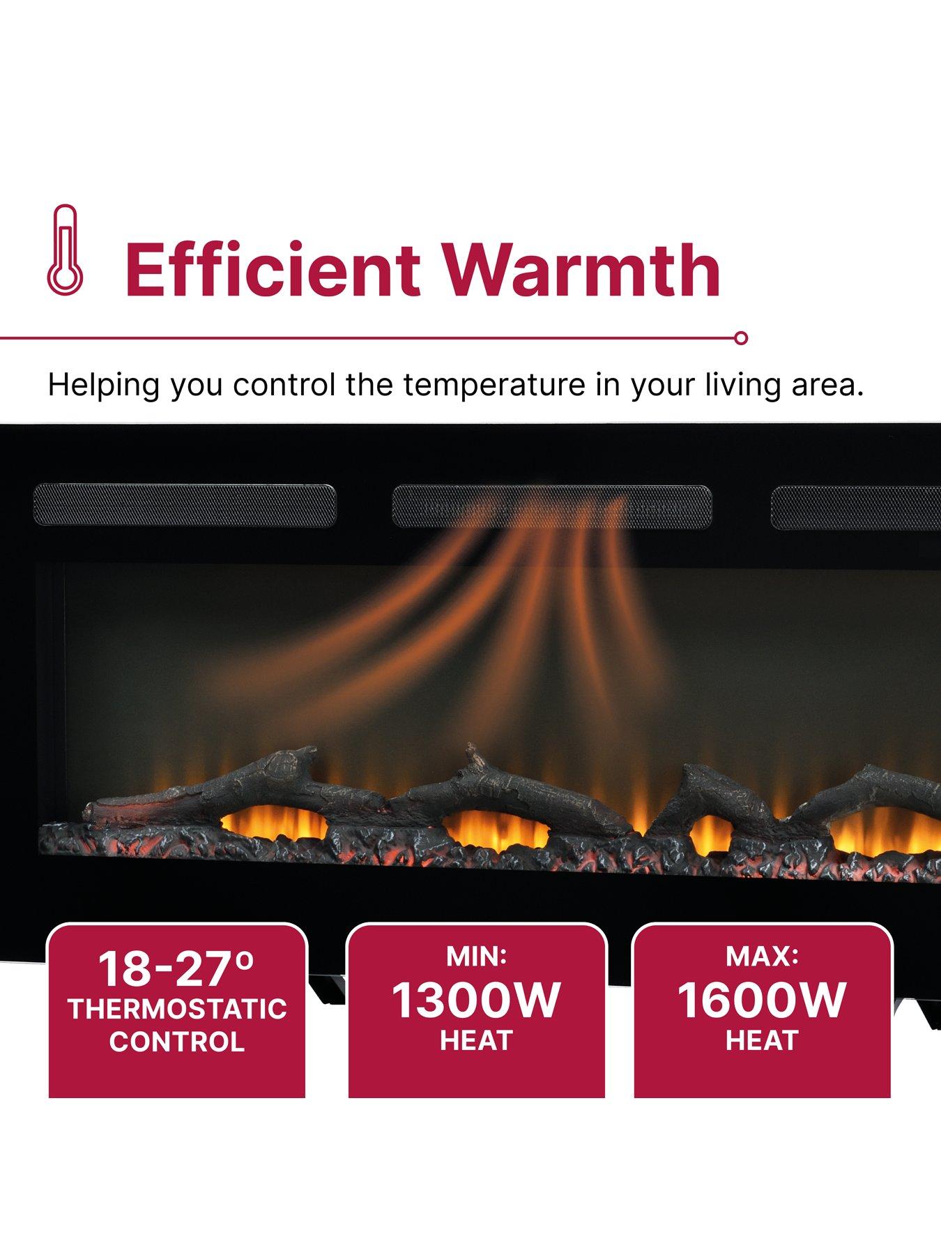 Image 3 of 8 of Dimplex Sierra 48" Linear Wall Fire