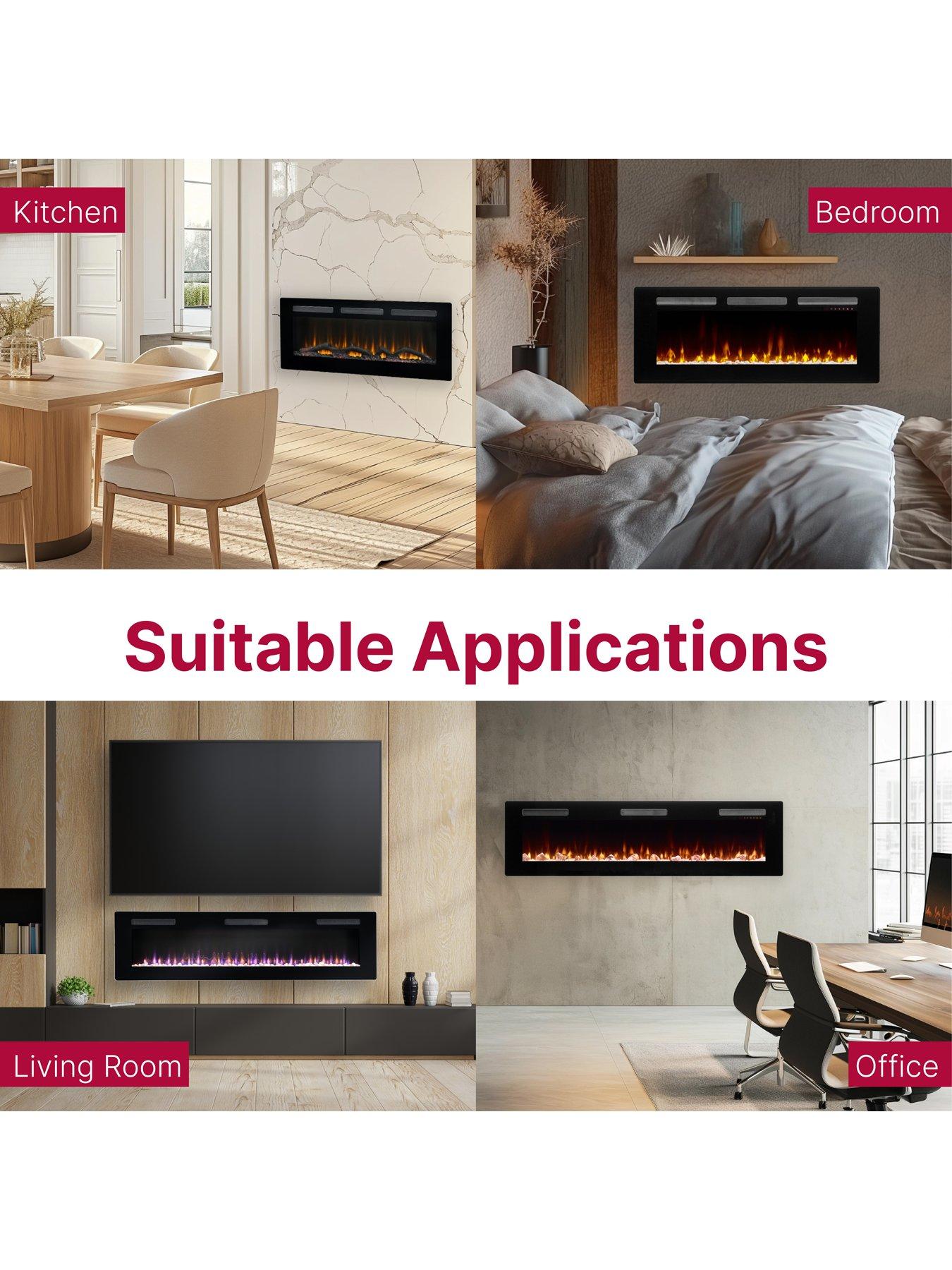 Image 4 of 8 of Dimplex Sierra 48" Linear Wall Fire