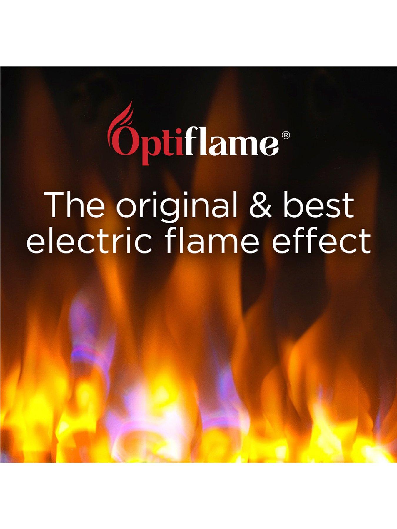 Image 7 of 8 of Dimplex Helmsdale Brass Optiflame Electric Fire