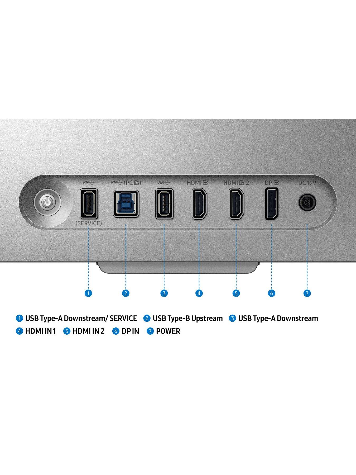 Image 7 of 7 of Samsung Odyssey 3D G90XF 27in Gaming Monitor - 4K UHD, 165Hz