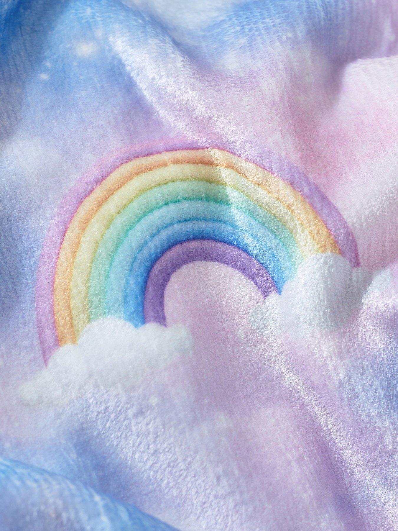 Image 3 of 4 of Catherine Lansfield Candy Unicorn Throw- 130x170cm