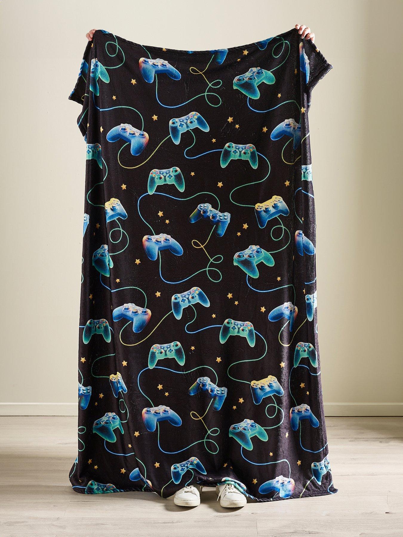  image of catherine-lansfield-gamer-throw--130x170cm