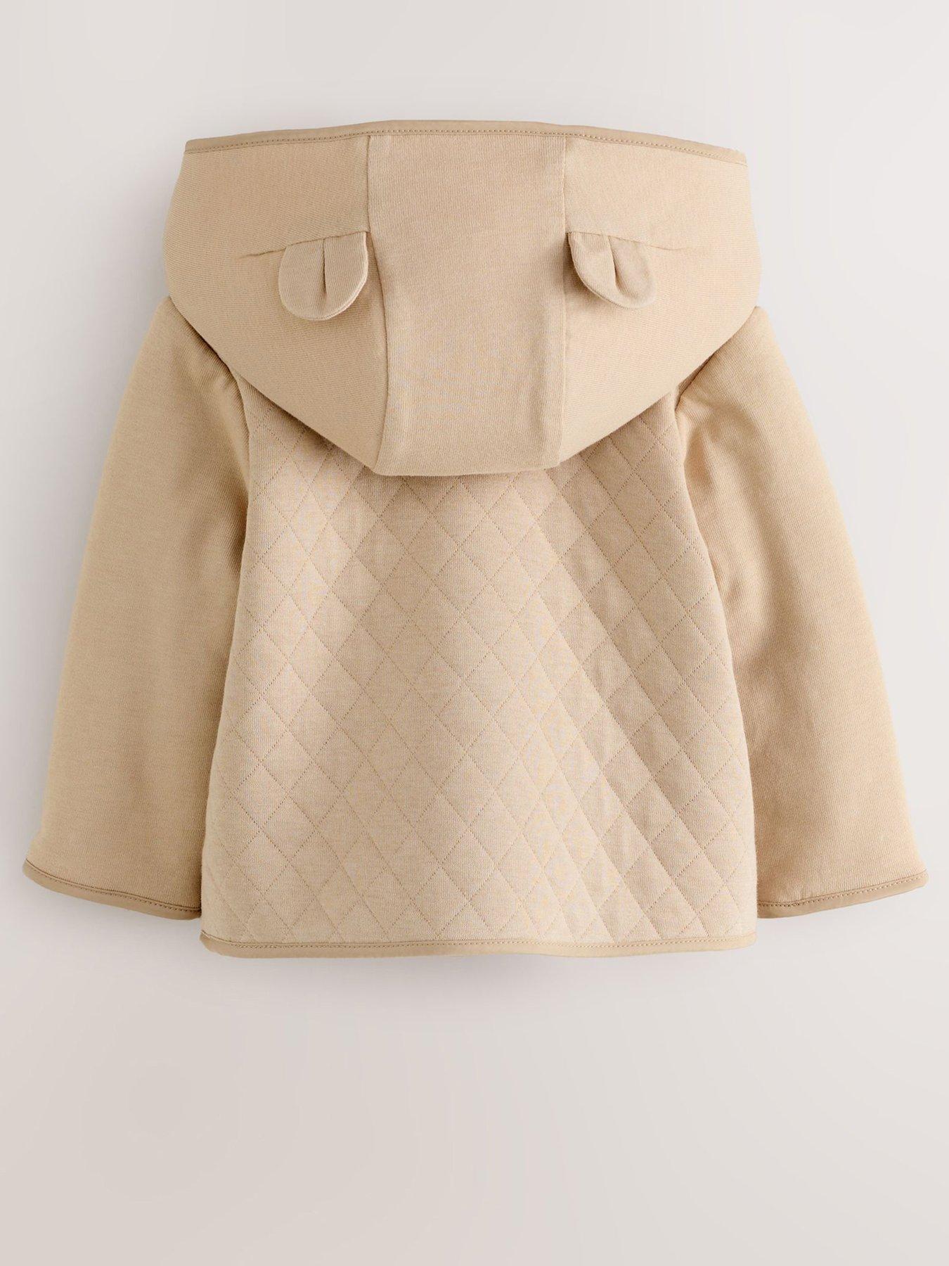 Image 2 of 4 of Ted Baker Baby Boys Quilted Jacket - Beige