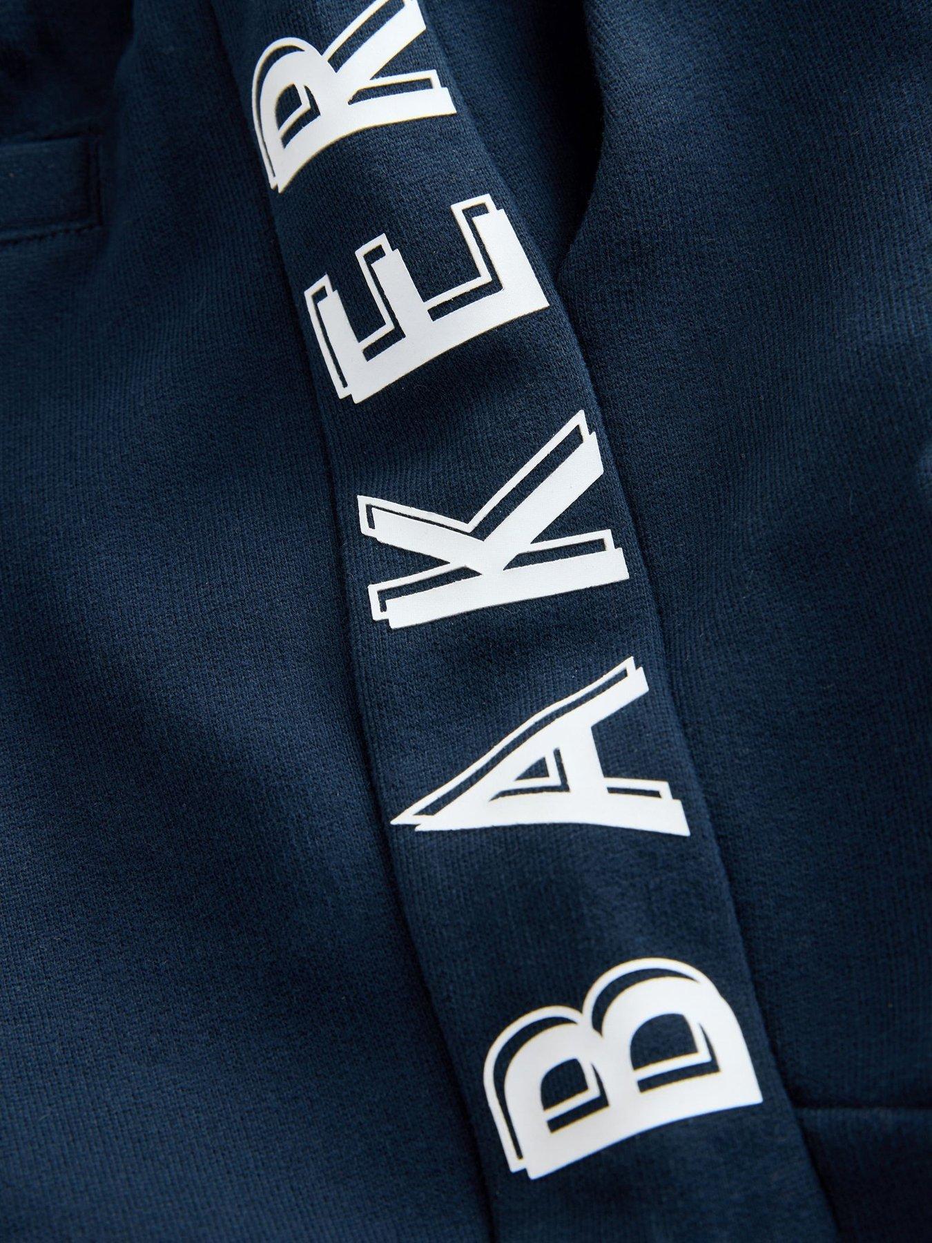 Image 6 of 6 of Ted Baker Younger Boys Hoodie &amp; Jogger Zip Set - Navy