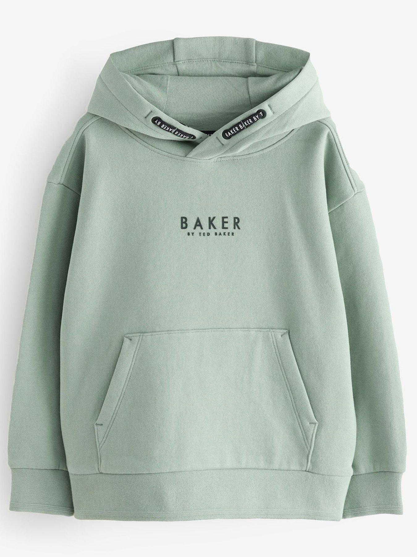undefined Older Boys Hoodie - Green