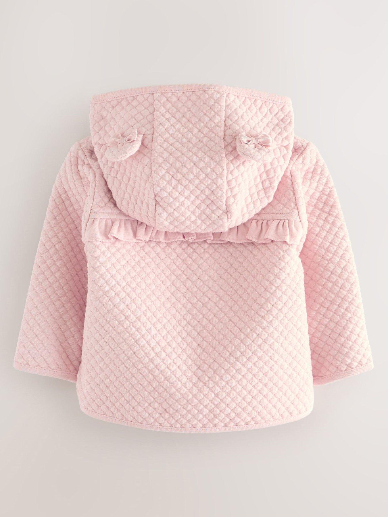 Image 2 of 5 of Ted Baker Baby Girls Quilted Jacket - Pink