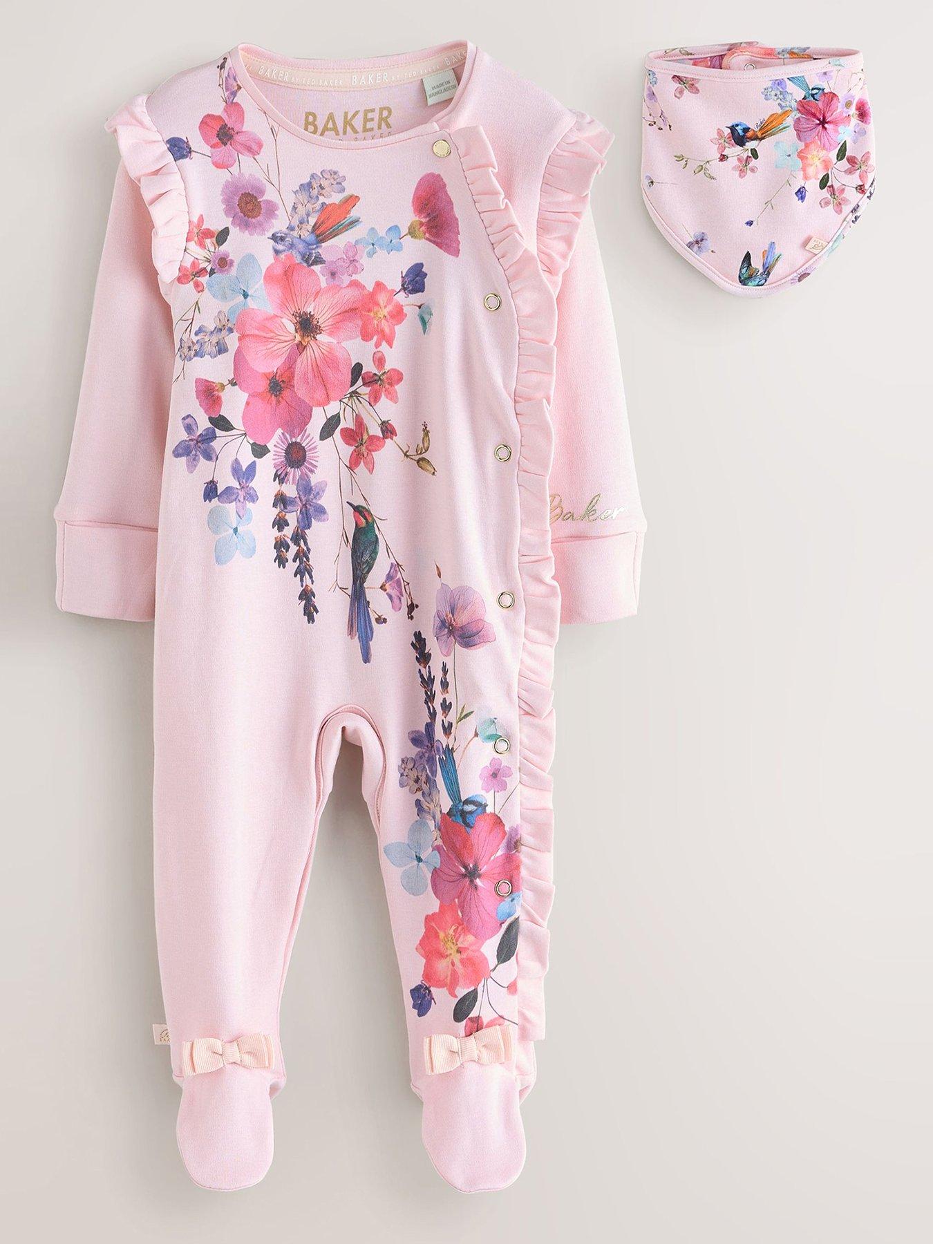 undefined Large Floral All In One - Pink