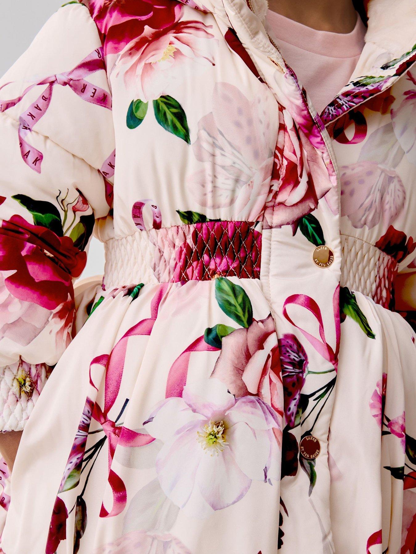 Image 4 of 6 of Ted Baker Younger Girls Bubble Coat - Pink