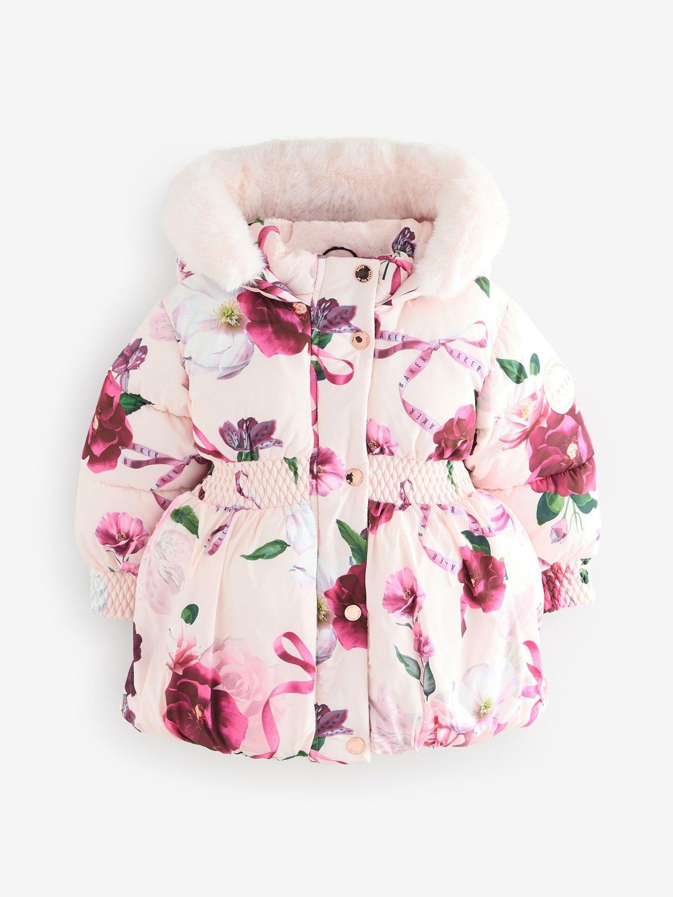 Image 6 of 6 of Ted Baker Younger Girls Bubble Coat - Pink