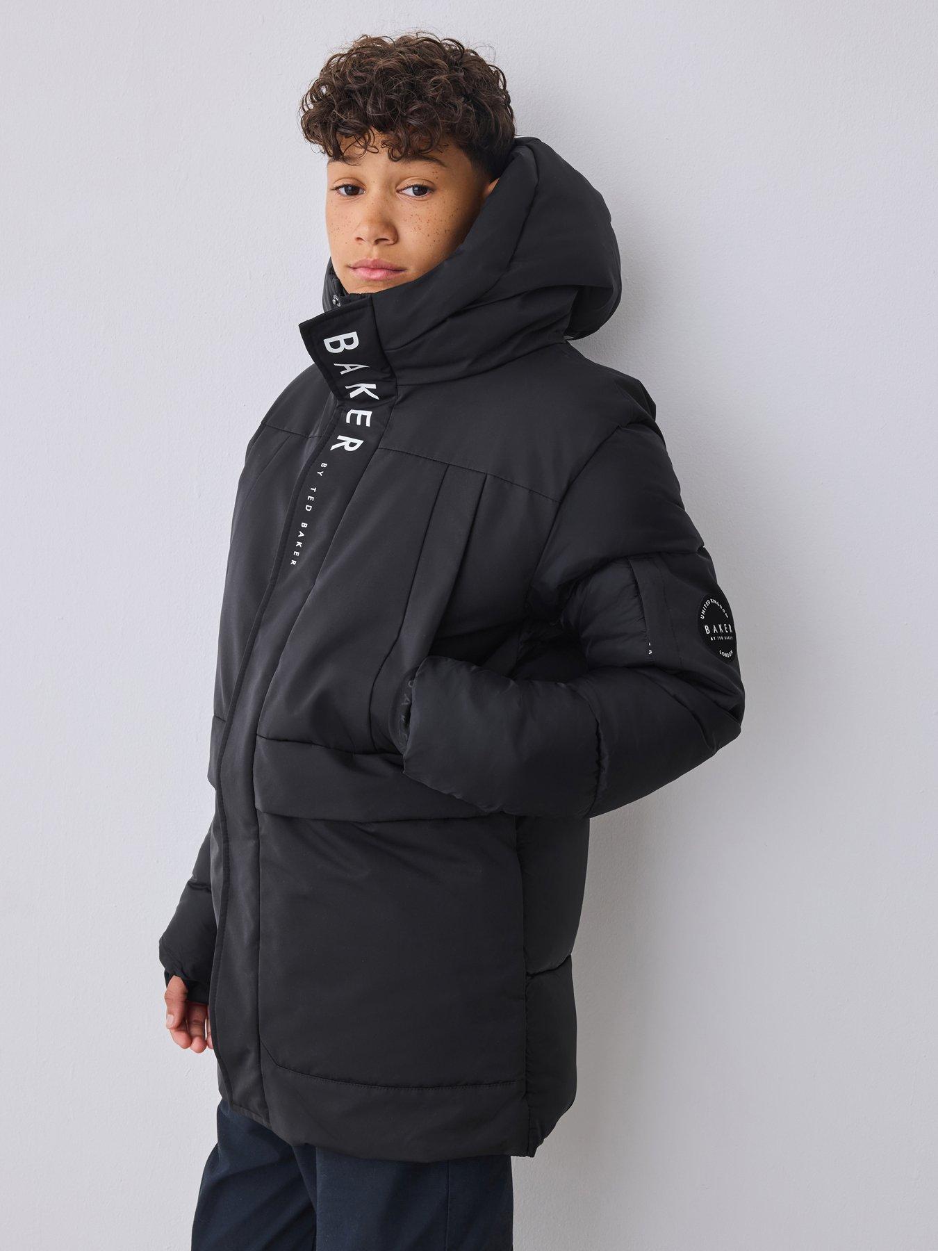 ted-baker-older-boys-mid-length-coat-black