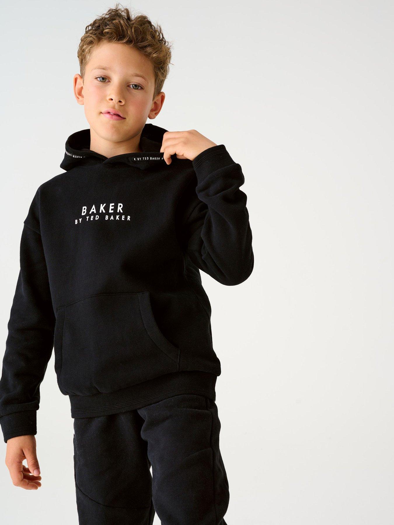 Ted Baker Older Boys Hoodie - Black
