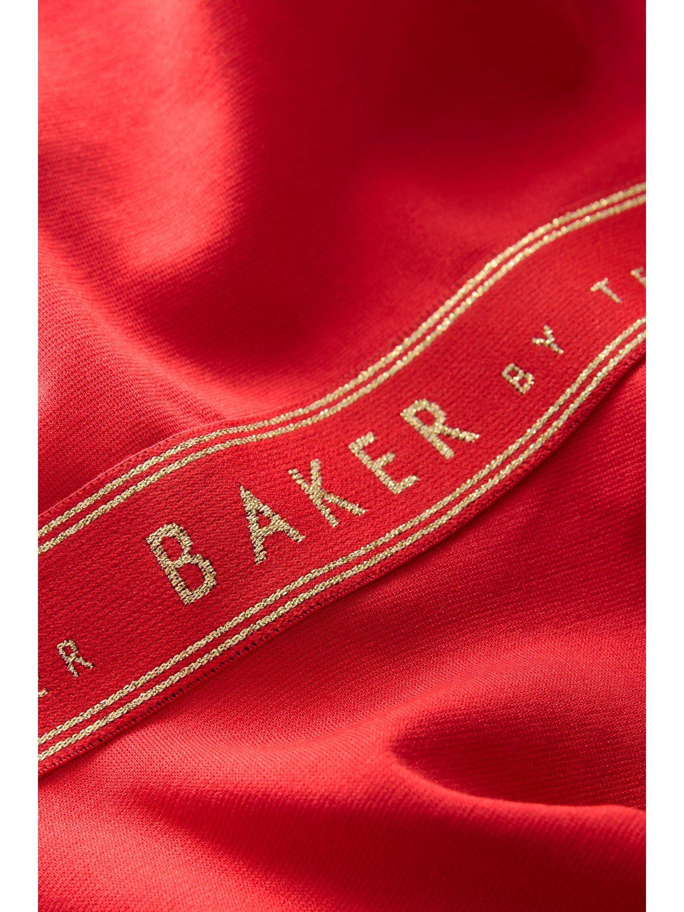 Image 6 of 6 of Ted Baker Younger Girls Dress - Red