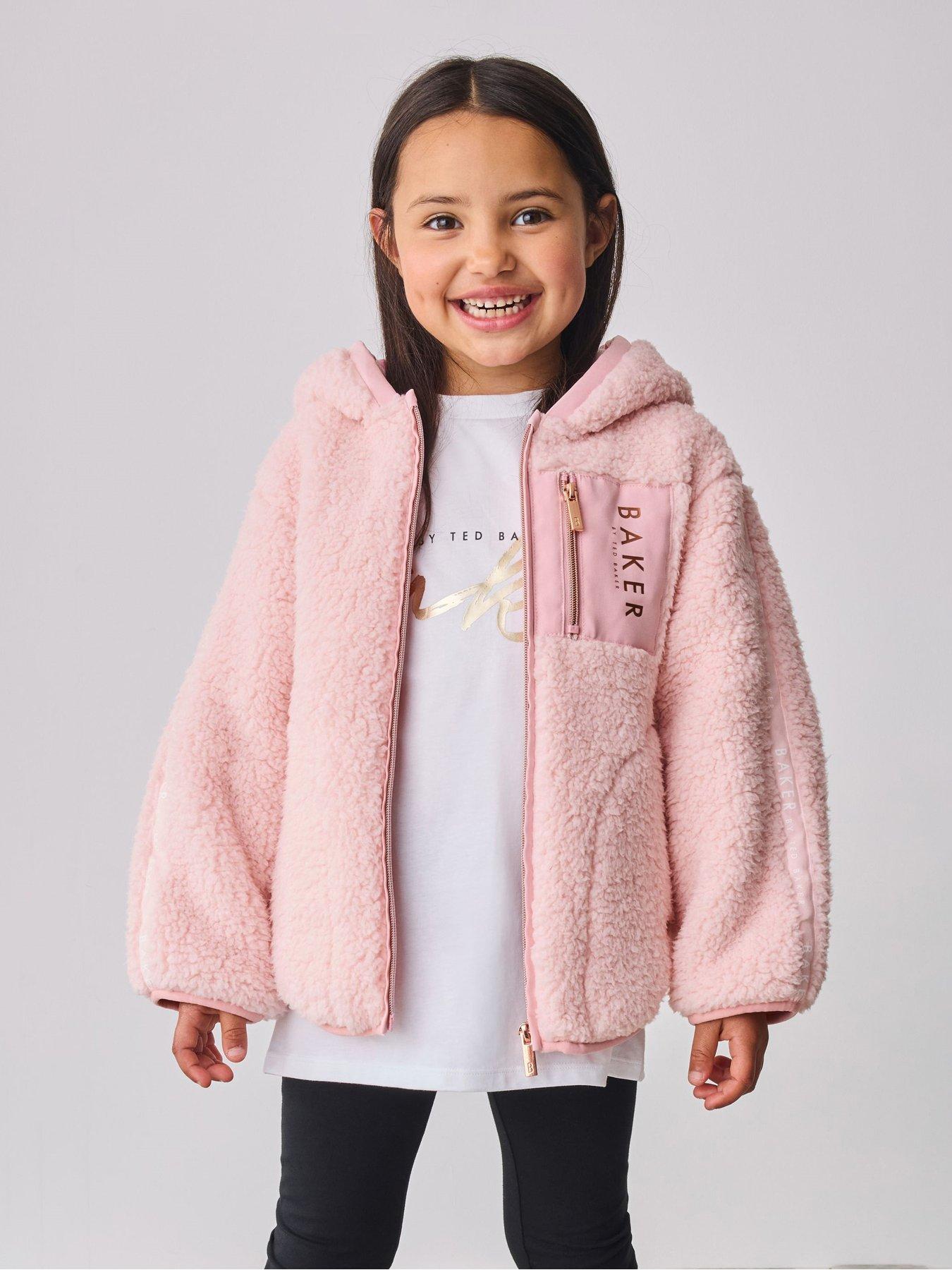 undefined Younger Girls Fleece Jacket - Pink