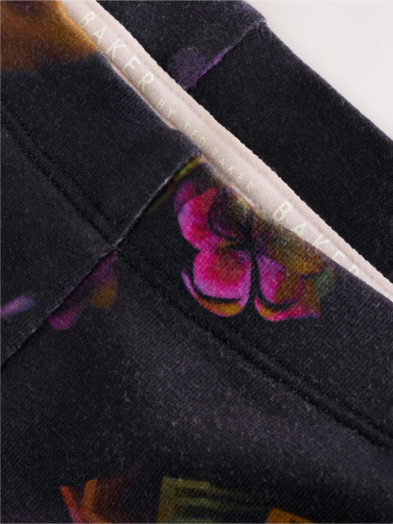 Image 3 of 6 of Ted Baker Older Girls Hoodie &amp; Legging Set - Black