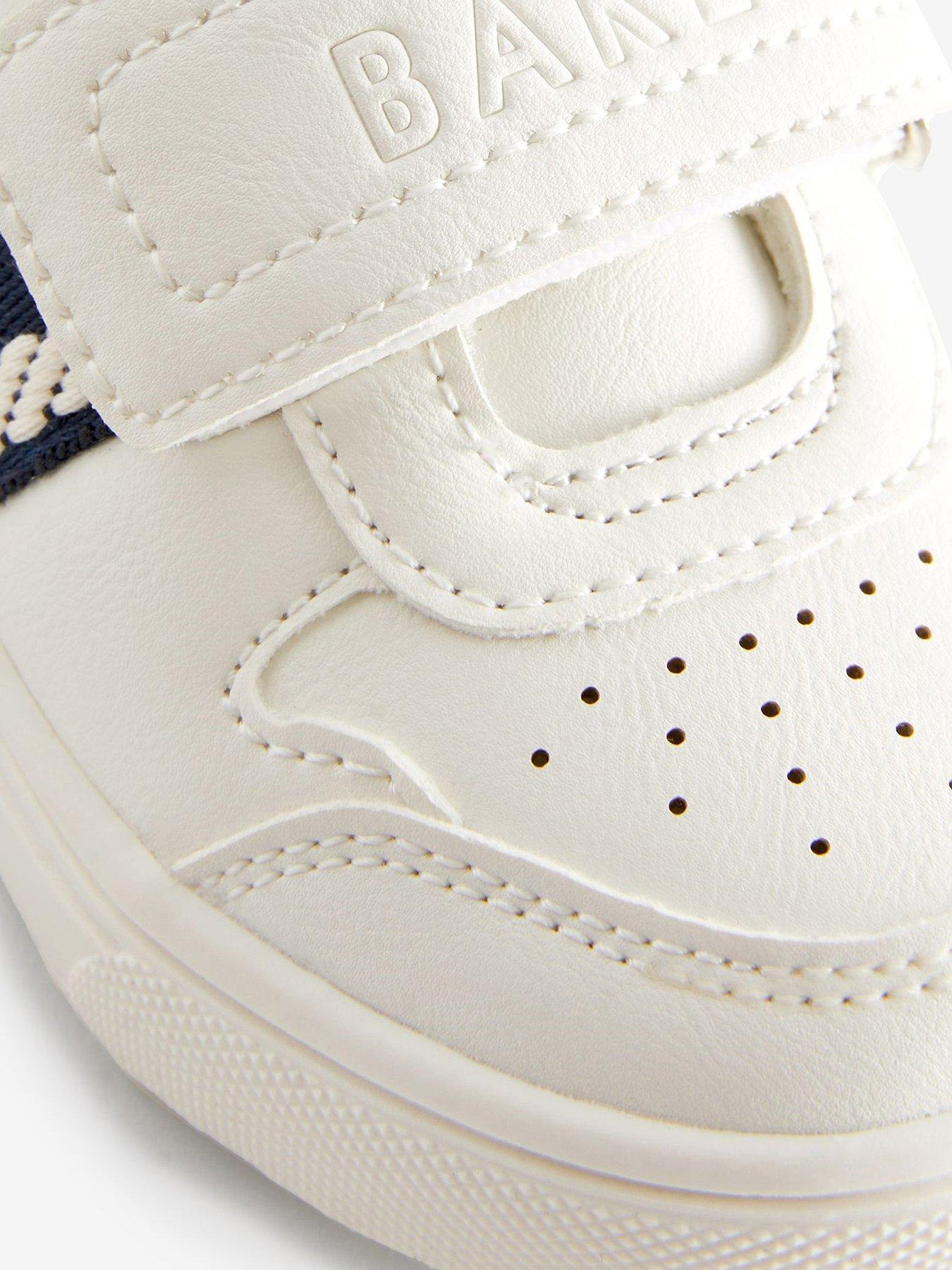 Image 5 of 6 of Ted Baker Younger Boys Tape Trainer - White