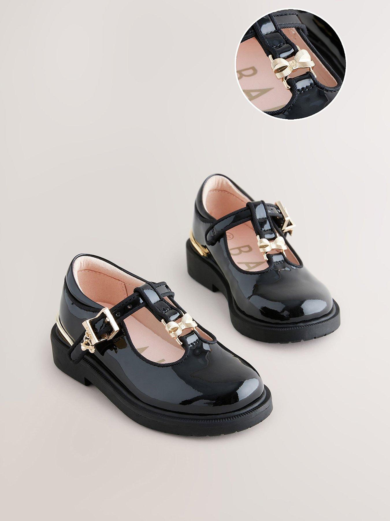 Ted Baker Girls Bow Detail Shoes Black Littlewoods