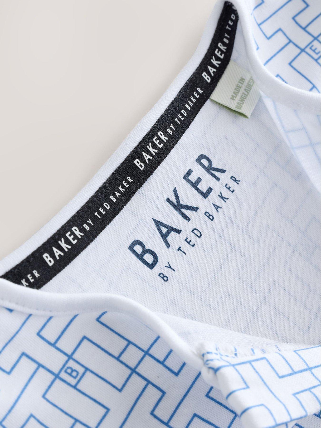 Image 7 of 7 of Ted Baker Baby Boys 3 Pack Sleepsuits - Multi