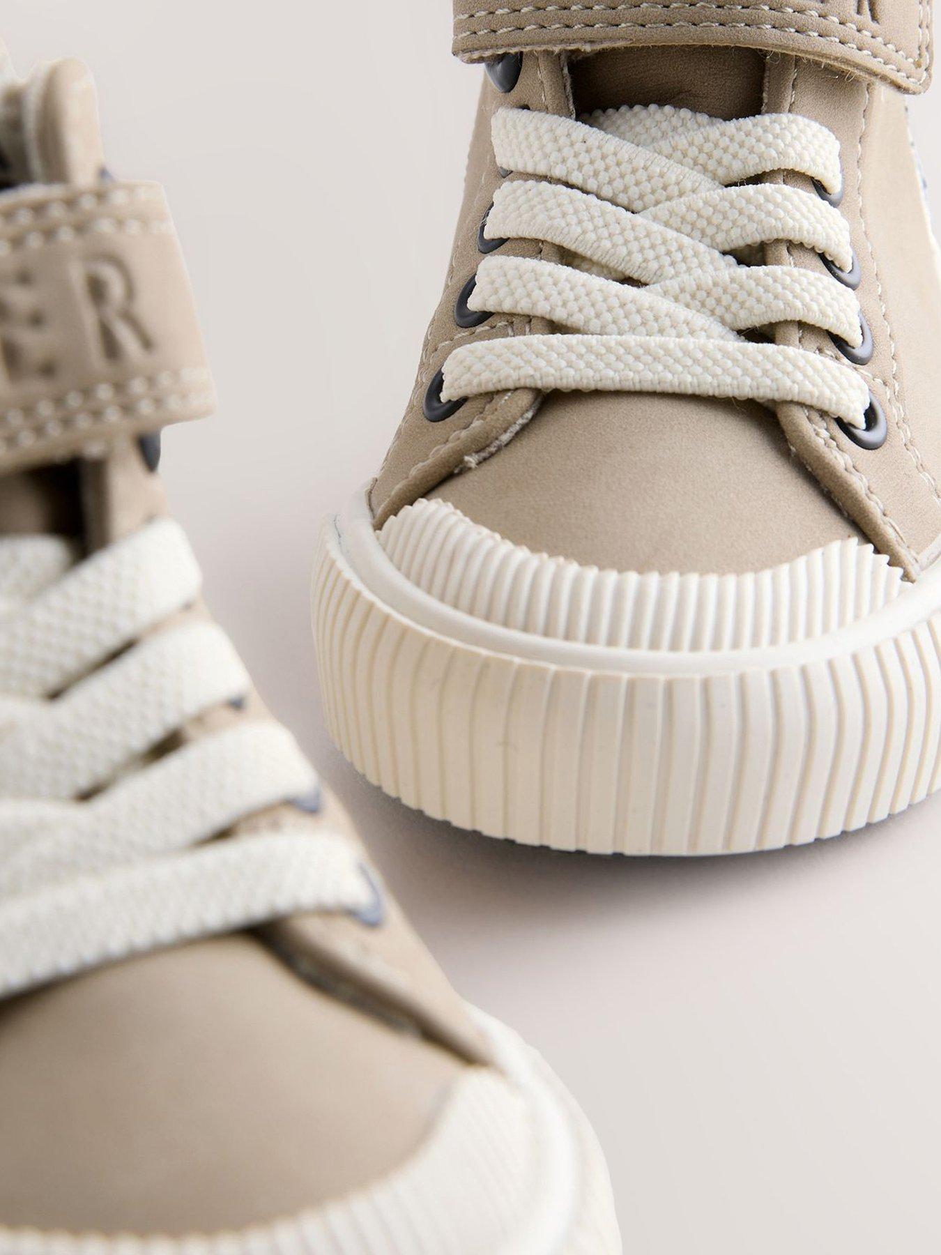 Image 2 of 6 of Ted Baker Younger Boys Trainers - Beige