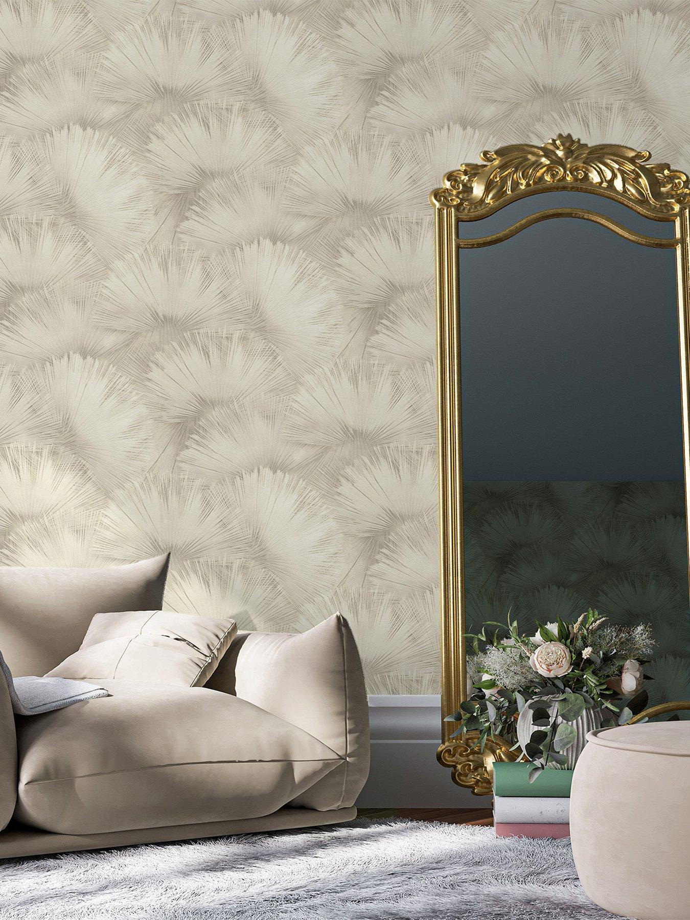 undefined Opulenza Fan Wallpaper - Neutral