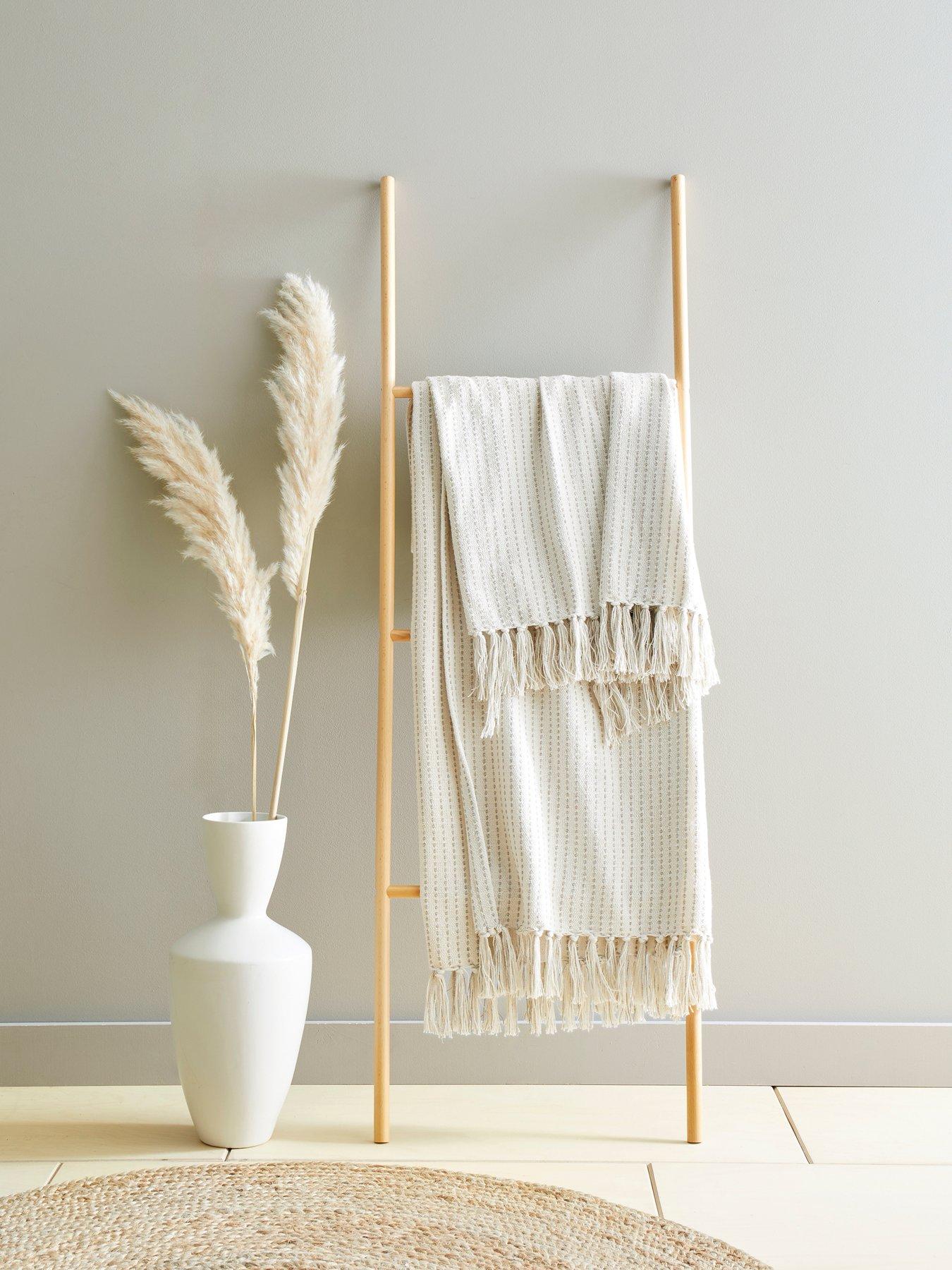 Drift Home Quinn - Cotton Rich Mixed Fibres 130 X 180cm Throw