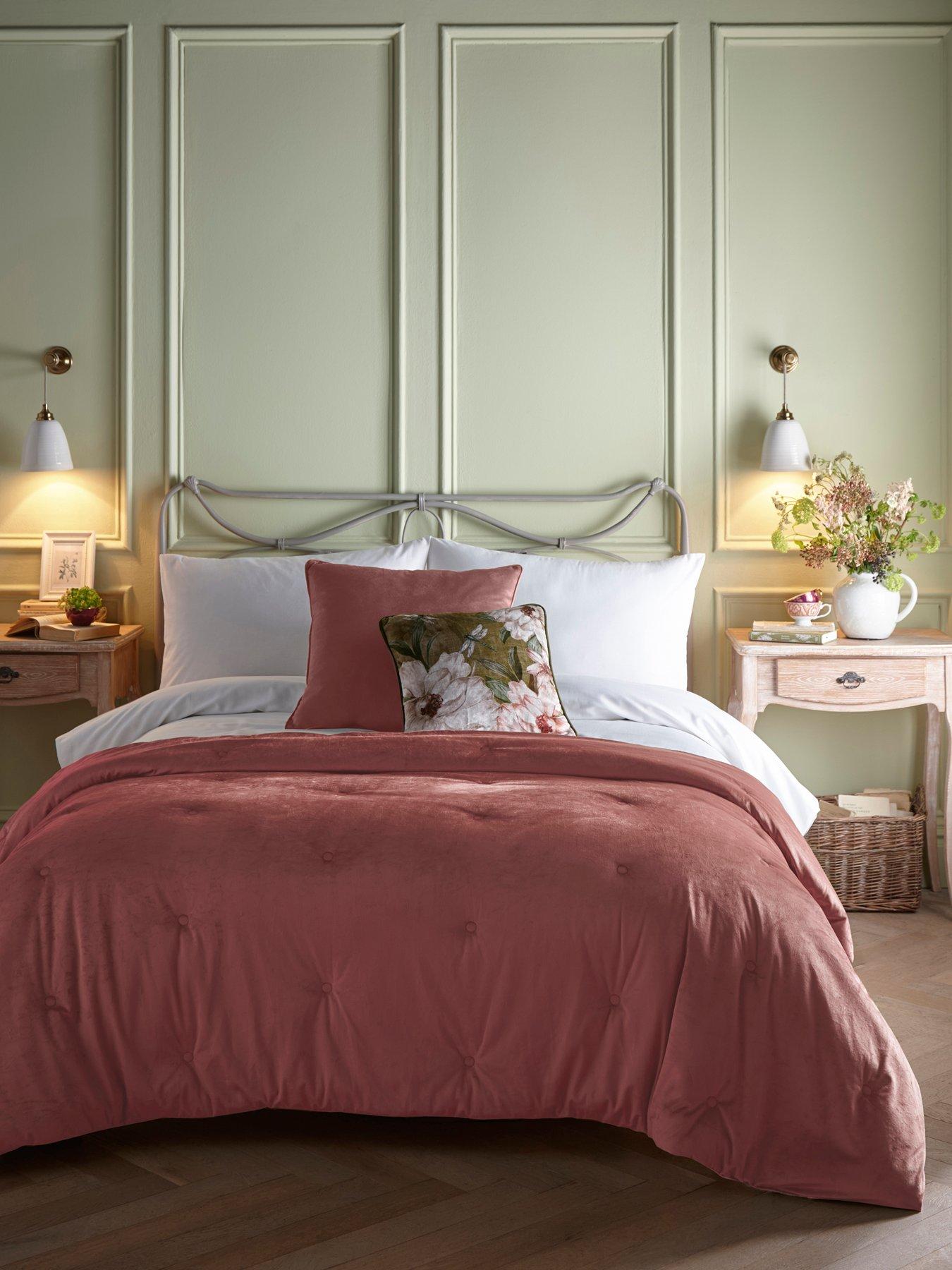 Image 1 of 3 of Appletree Austell - Velvet 150cm X 220cm Bedspread