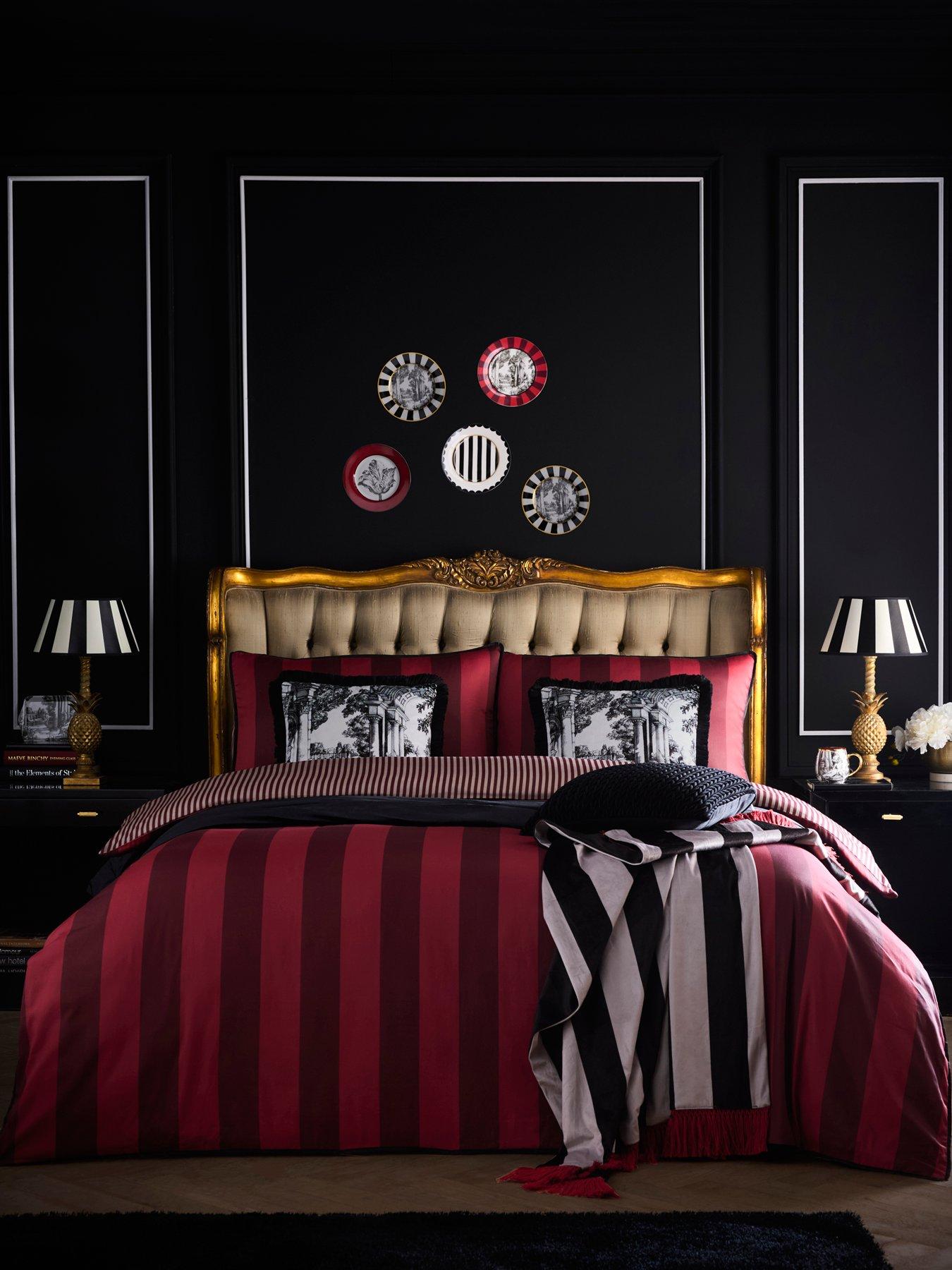  image of laurence-llewelyn-bowen-festivo-circus-stripe-100-cotton-duvet-cover-set