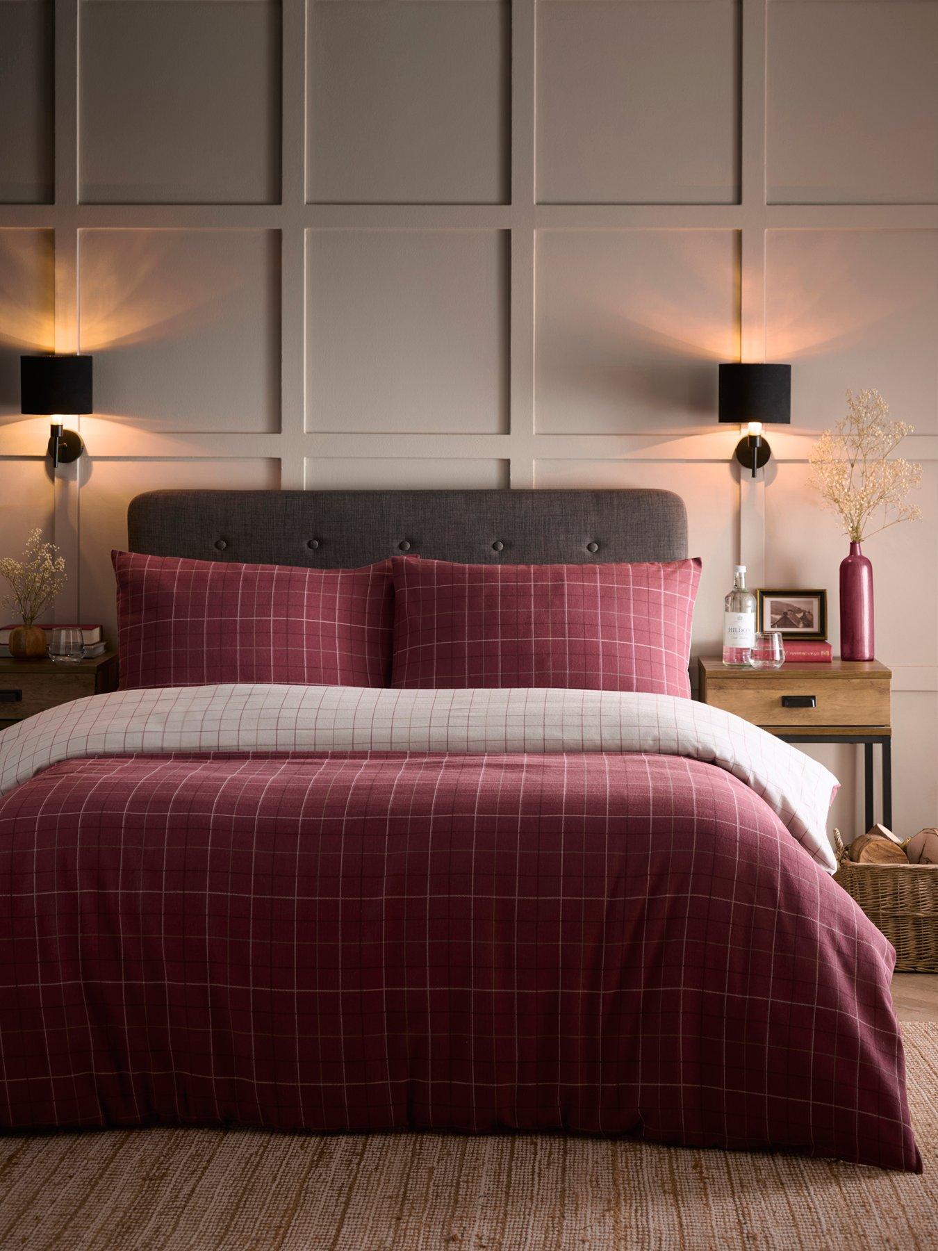 undefined Wynn -brushed Cotton Single Duvet Cover Set