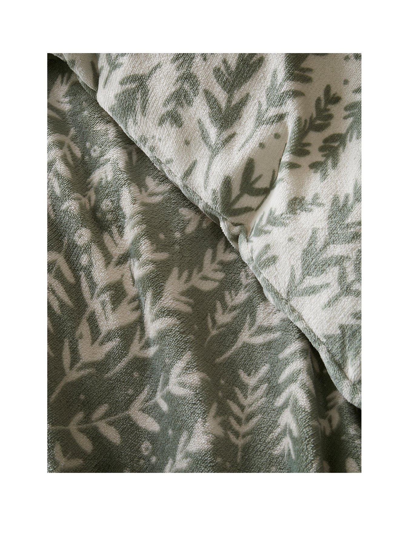 Image 2 of 3 of Fusion Winter Foliage -fleece Single Duvet Cover Set