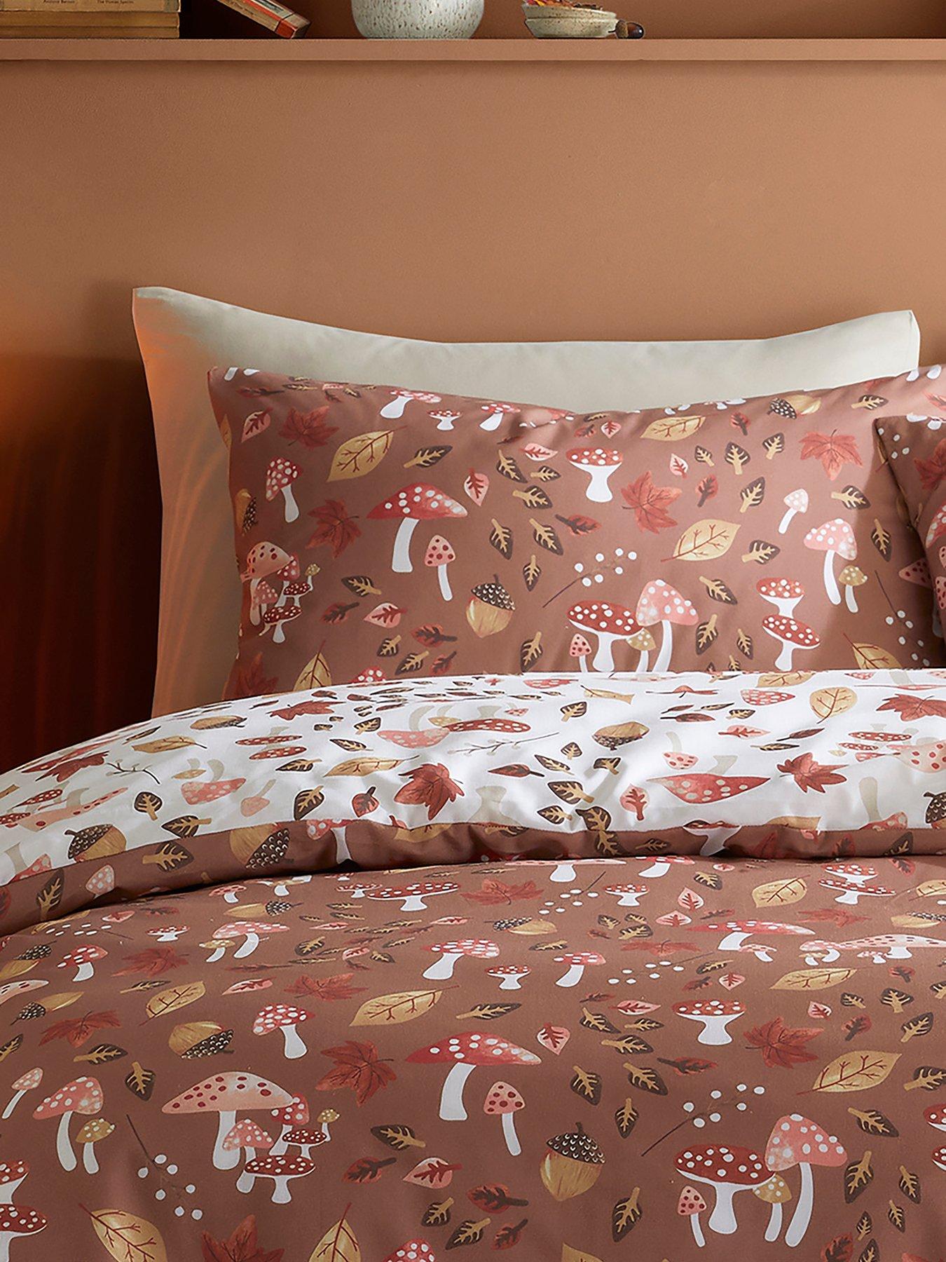  image of fusion-woodland-dreams--reversible-king-duvet-cover-set