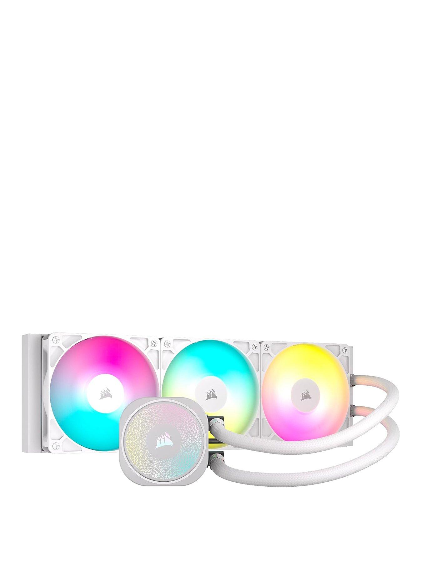 CORSAIR NAUTILUS 360 ARGB White, 360mm Radiator, Liquid CPU Cooler