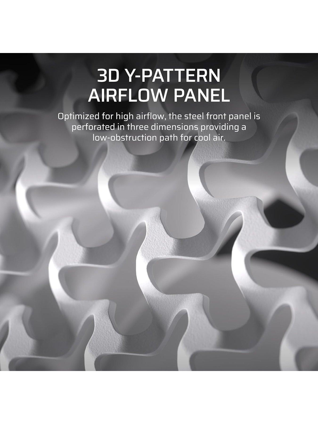 Image 5 of 7 of CORSAIR FRAME 4000D RS ARGB Mid-Tower - White