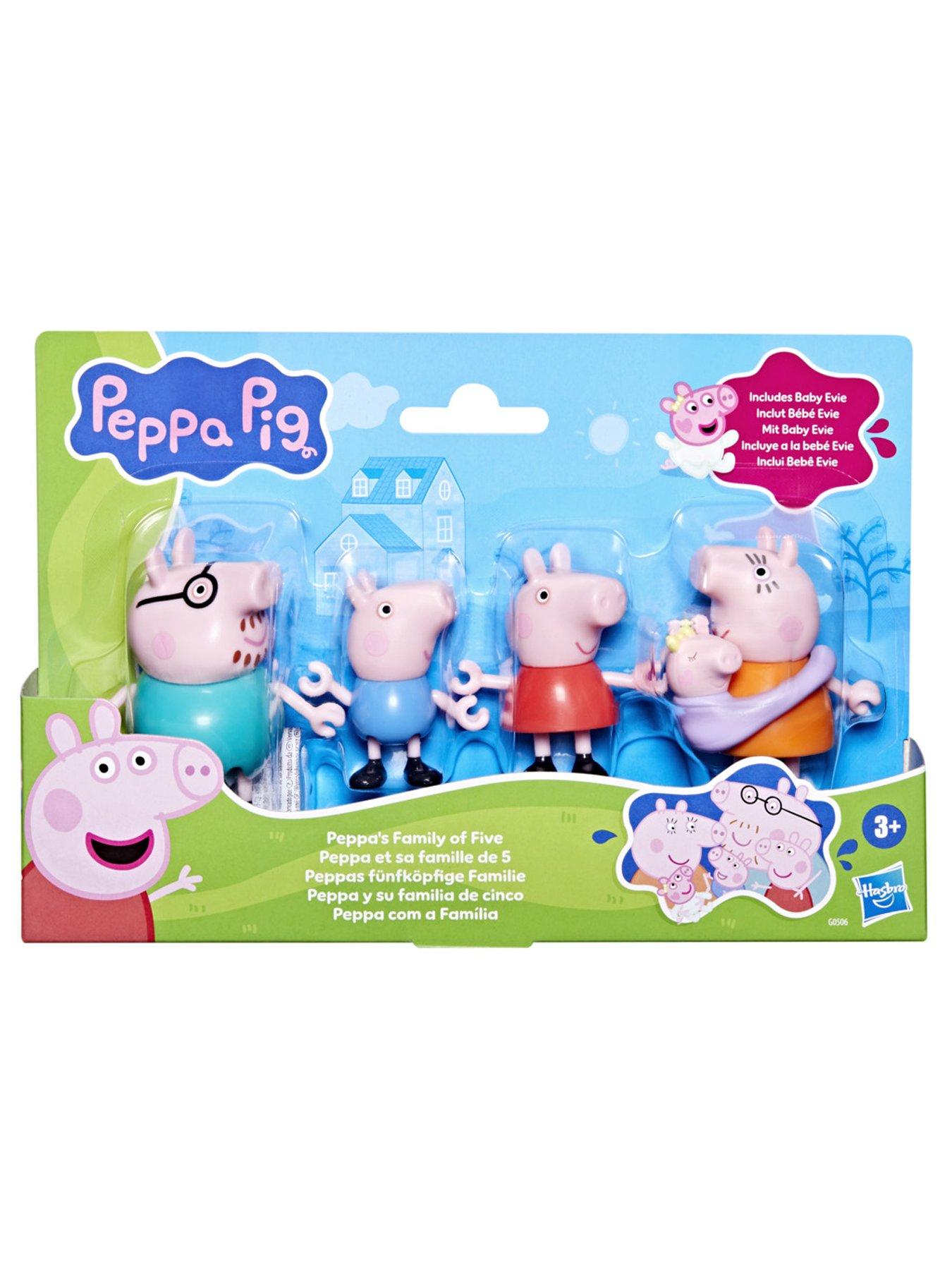 Image 3 of 7 of Peppa Pig Family of Five Figure Pack
