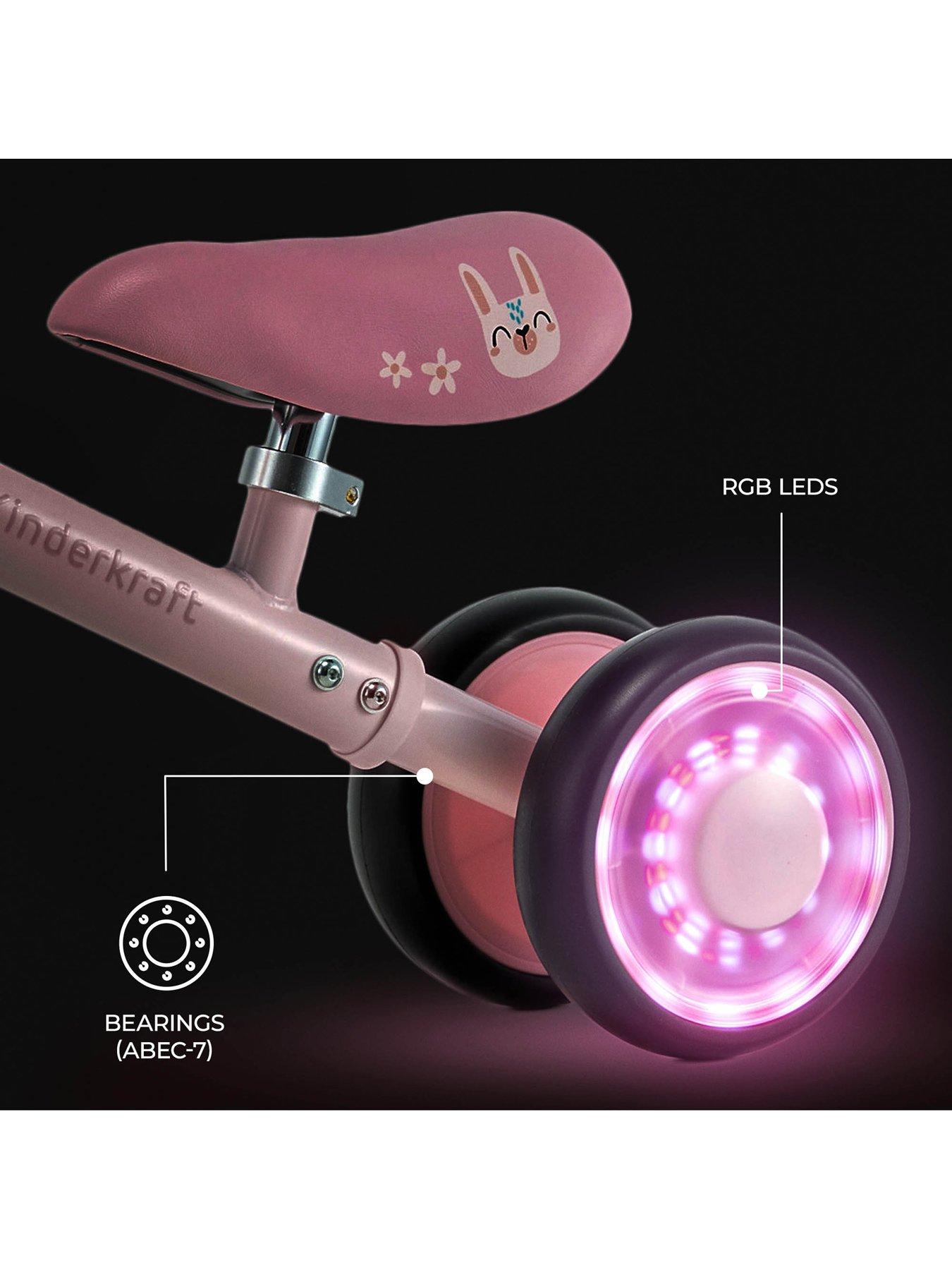 Image 3 of 8 of Kinderkraft Cutie Flash Mini Balance&nbsp;Bike - Pink
