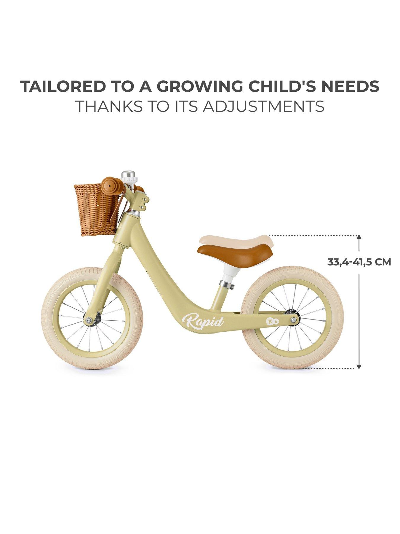 Image 3 of 8 of Kinderkraft Rapid 2 Balance Bike -Green