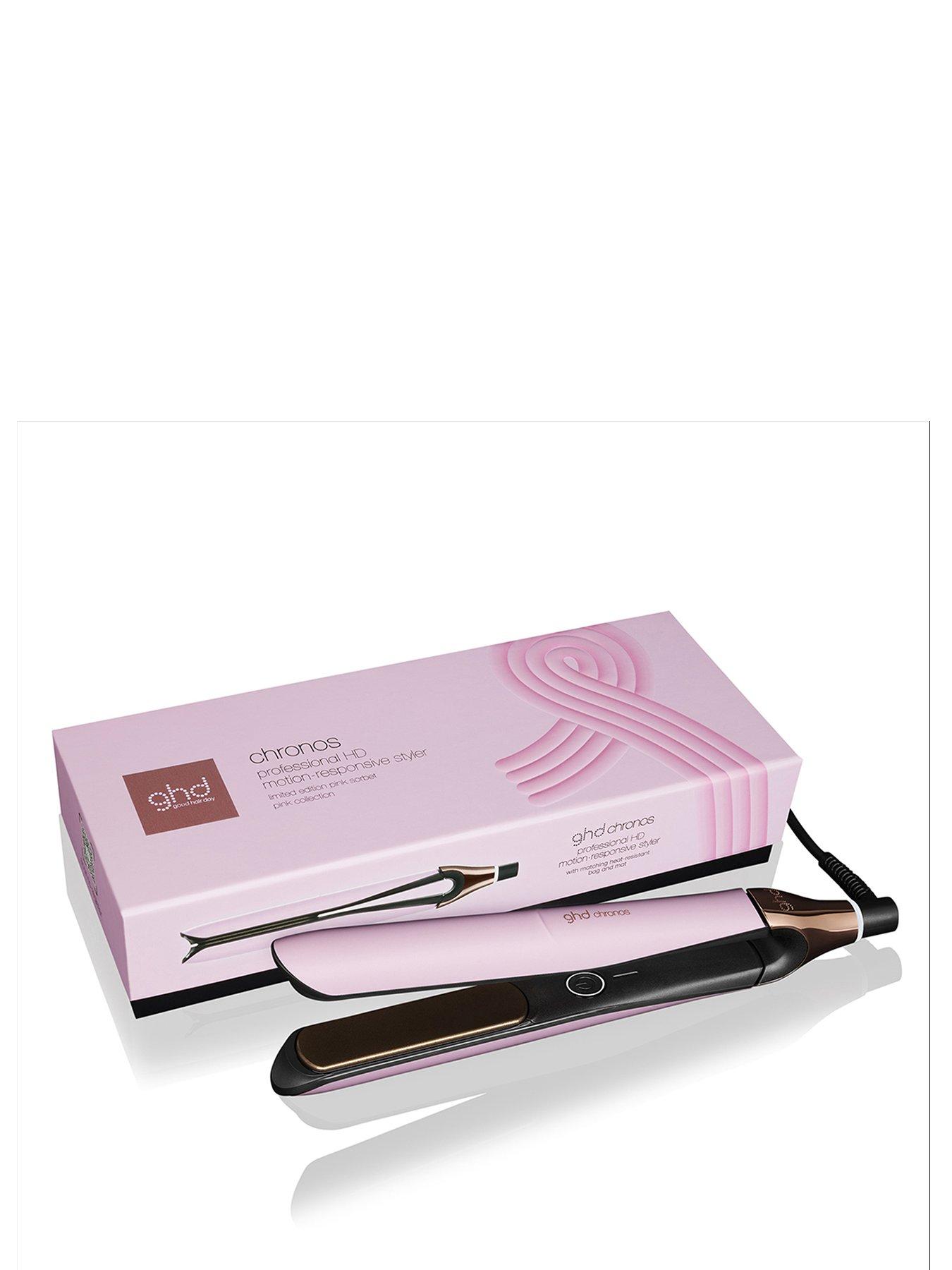 ghd Chronos Charity Limited Edition Hair Straightener in Pink Sorbet