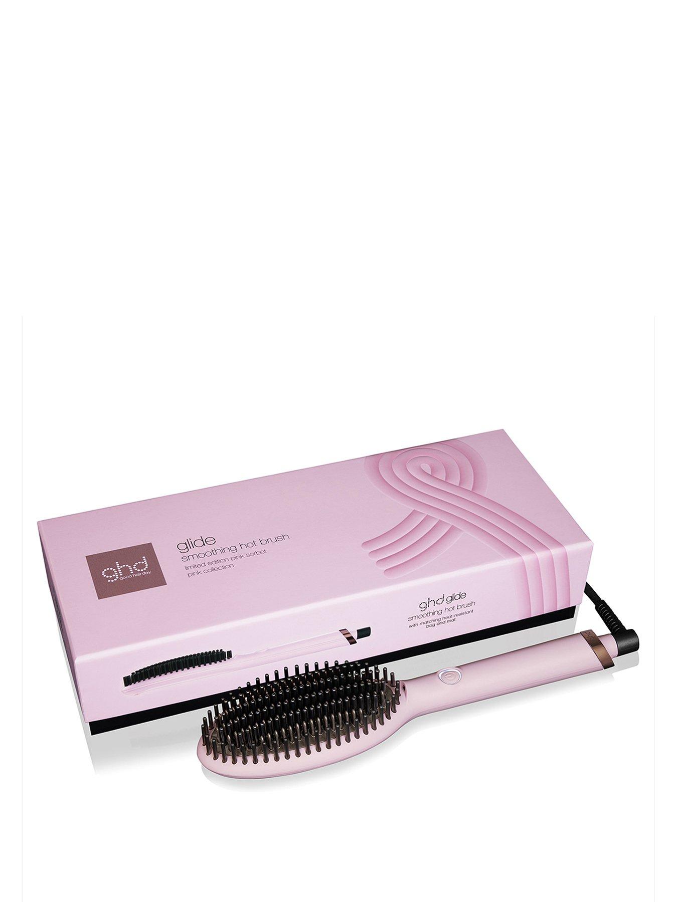 ghd Glide - Charity Limited Edition Hot Brush in Pink Sorbet