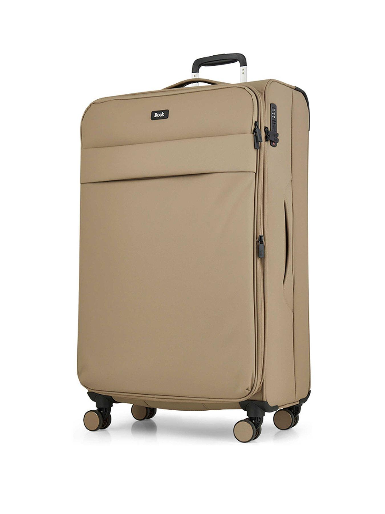 Image 1 of 6 of Rock Luggage Harper Beige Large