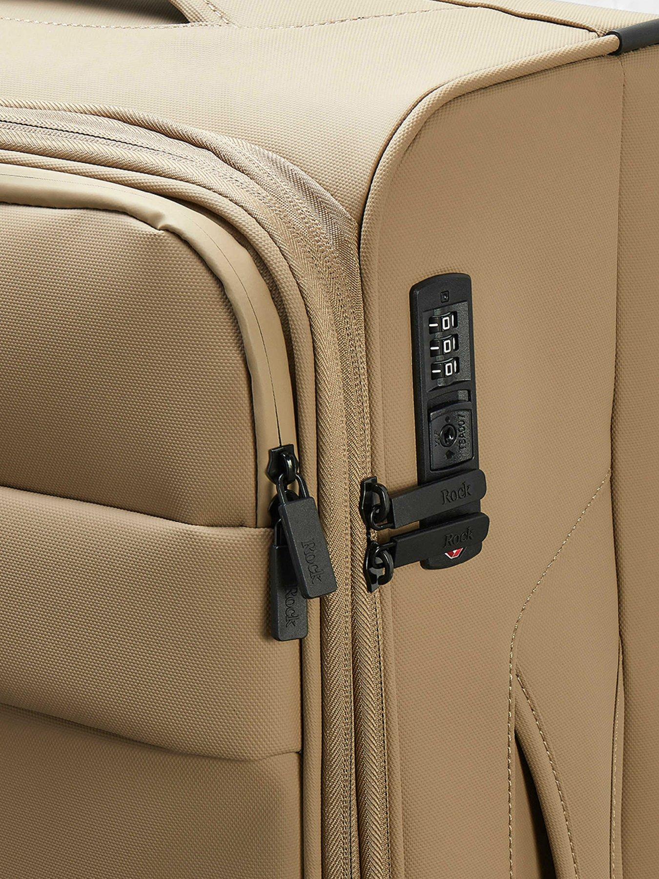 Image 6 of 6 of Rock Luggage Harper Beige Large