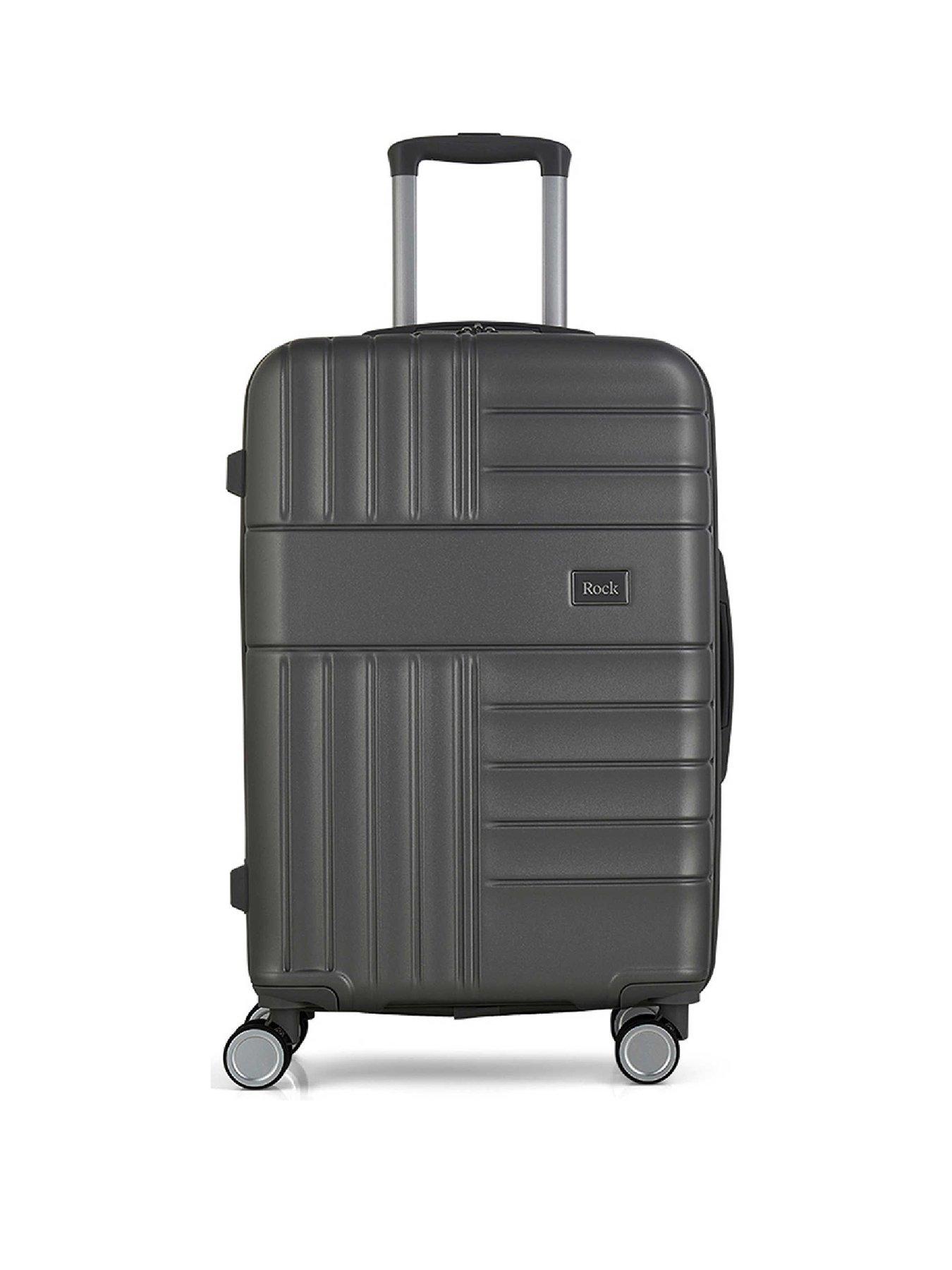Image 2 of 4 of Rock Luggage Aspen Charcoal Medium Suitcase