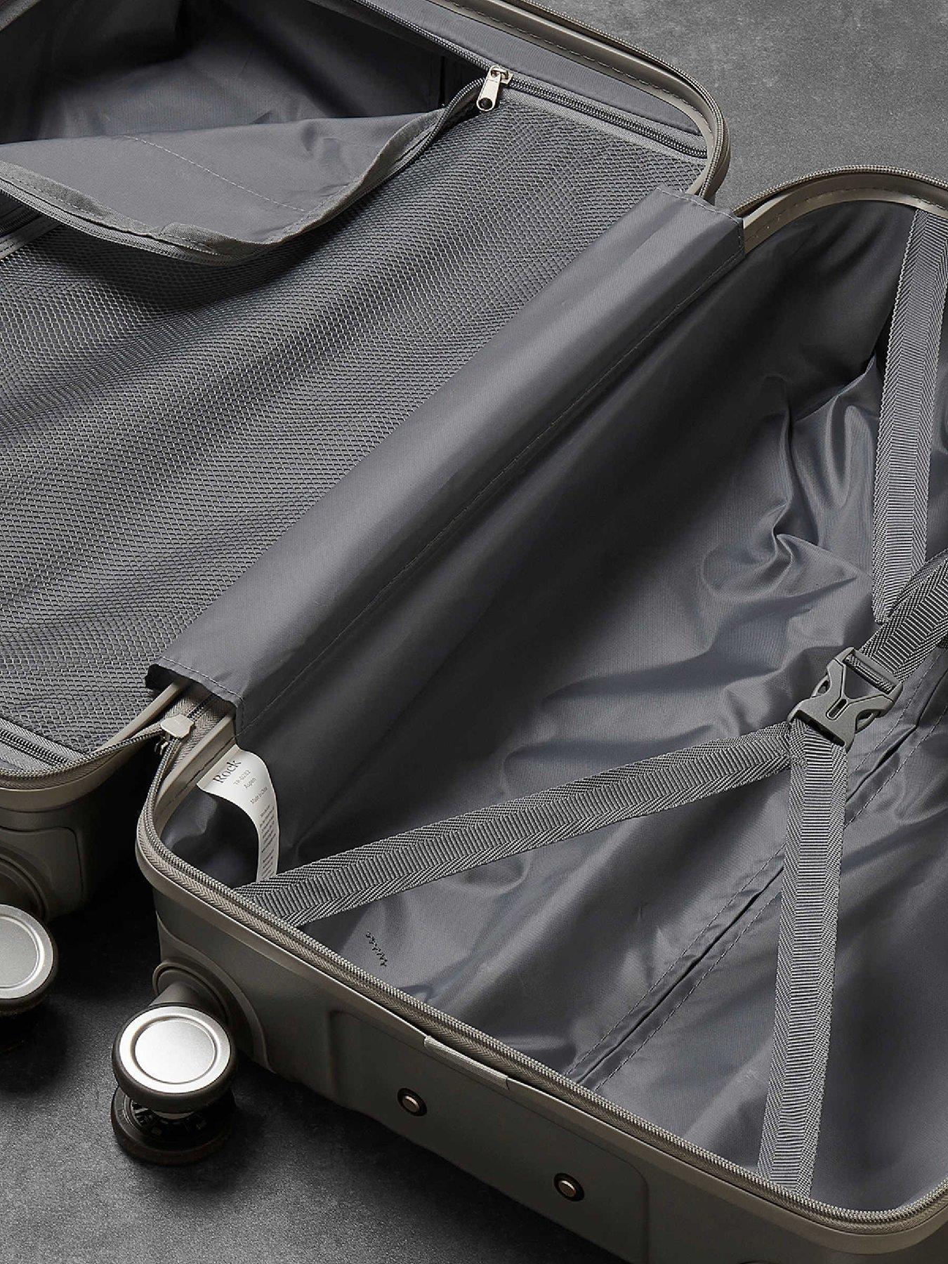 Image 4 of 4 of Rock Luggage Aspen Charcoal Medium Suitcase