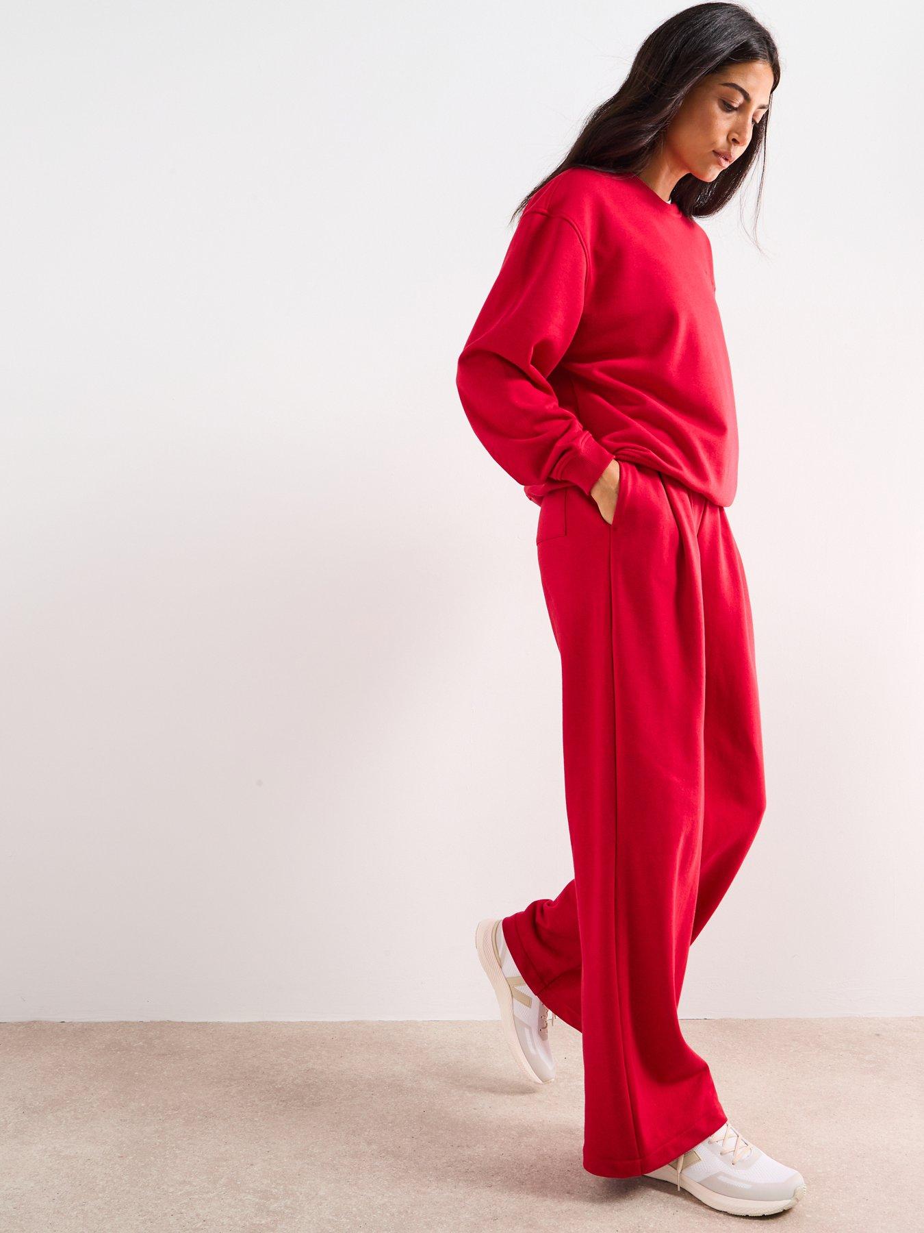  image of sweaty-betty-womens-training-revive-track-pant-red