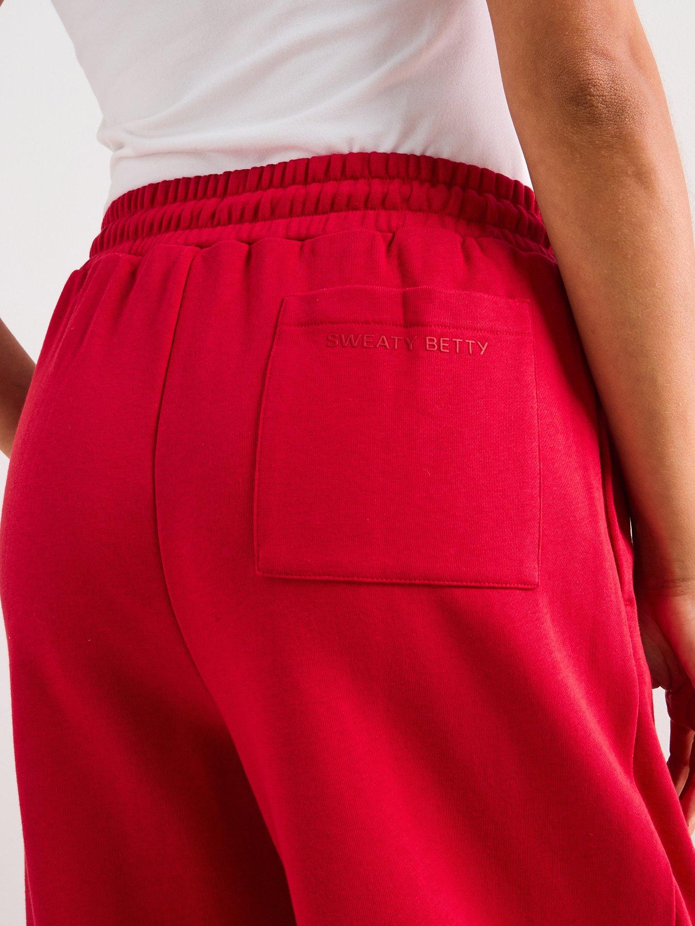  image of sweaty-betty-womens-training-revive-track-pant-red
