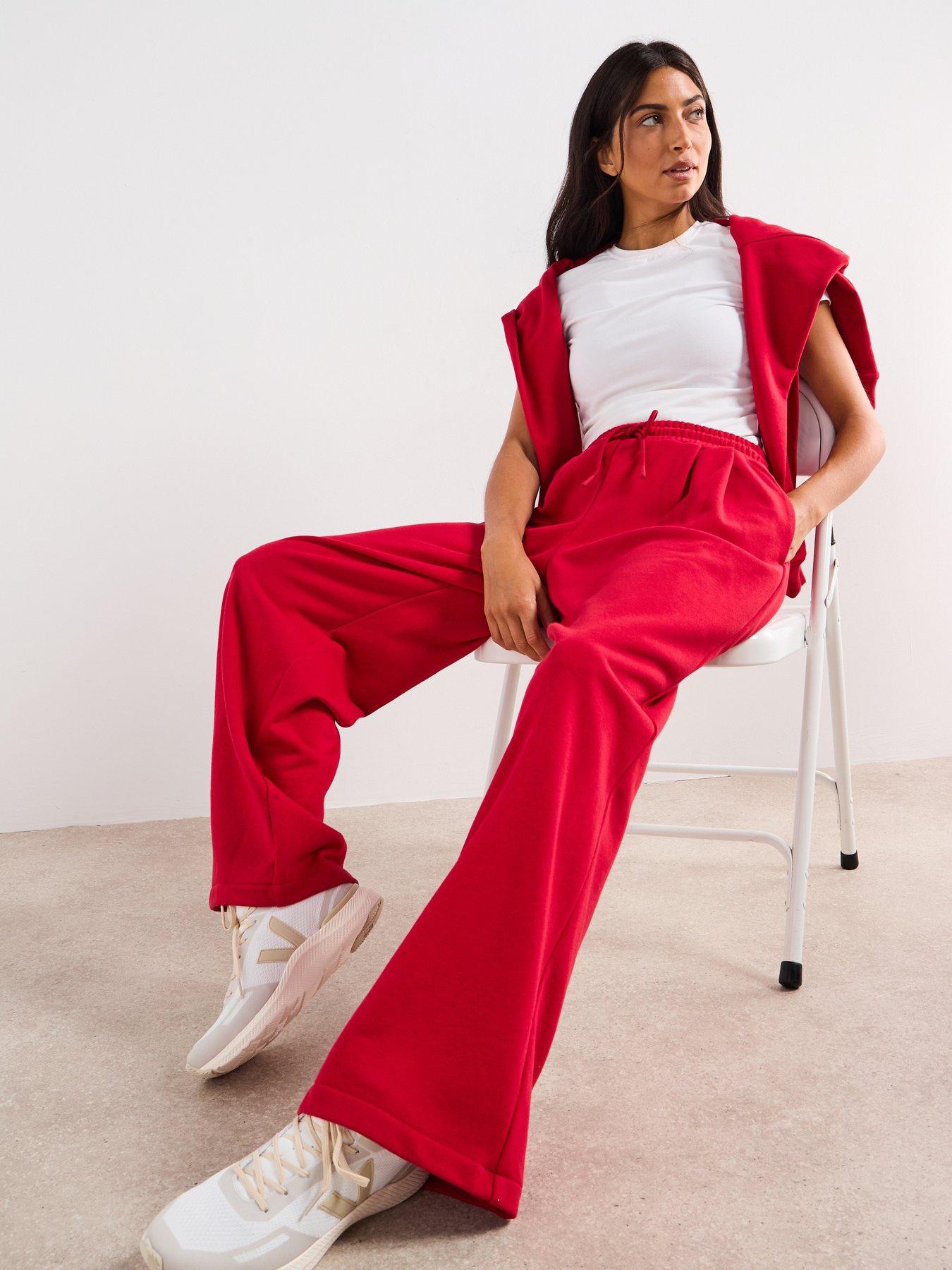  image of sweaty-betty-womens-training-revive-track-pant-red