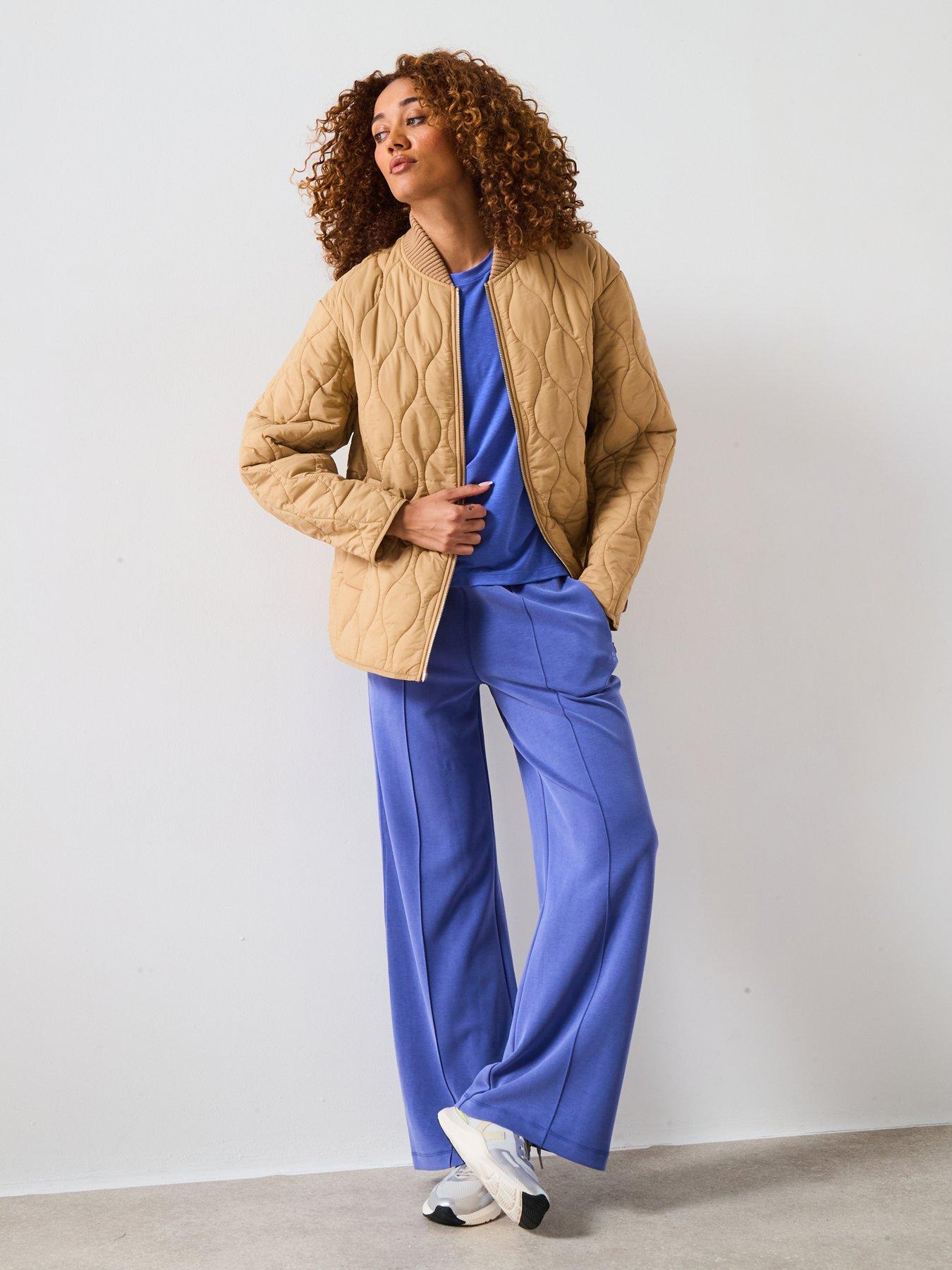 Image 3 of 6 of Sweaty Betty Womens On The Move Jacket - Beige
