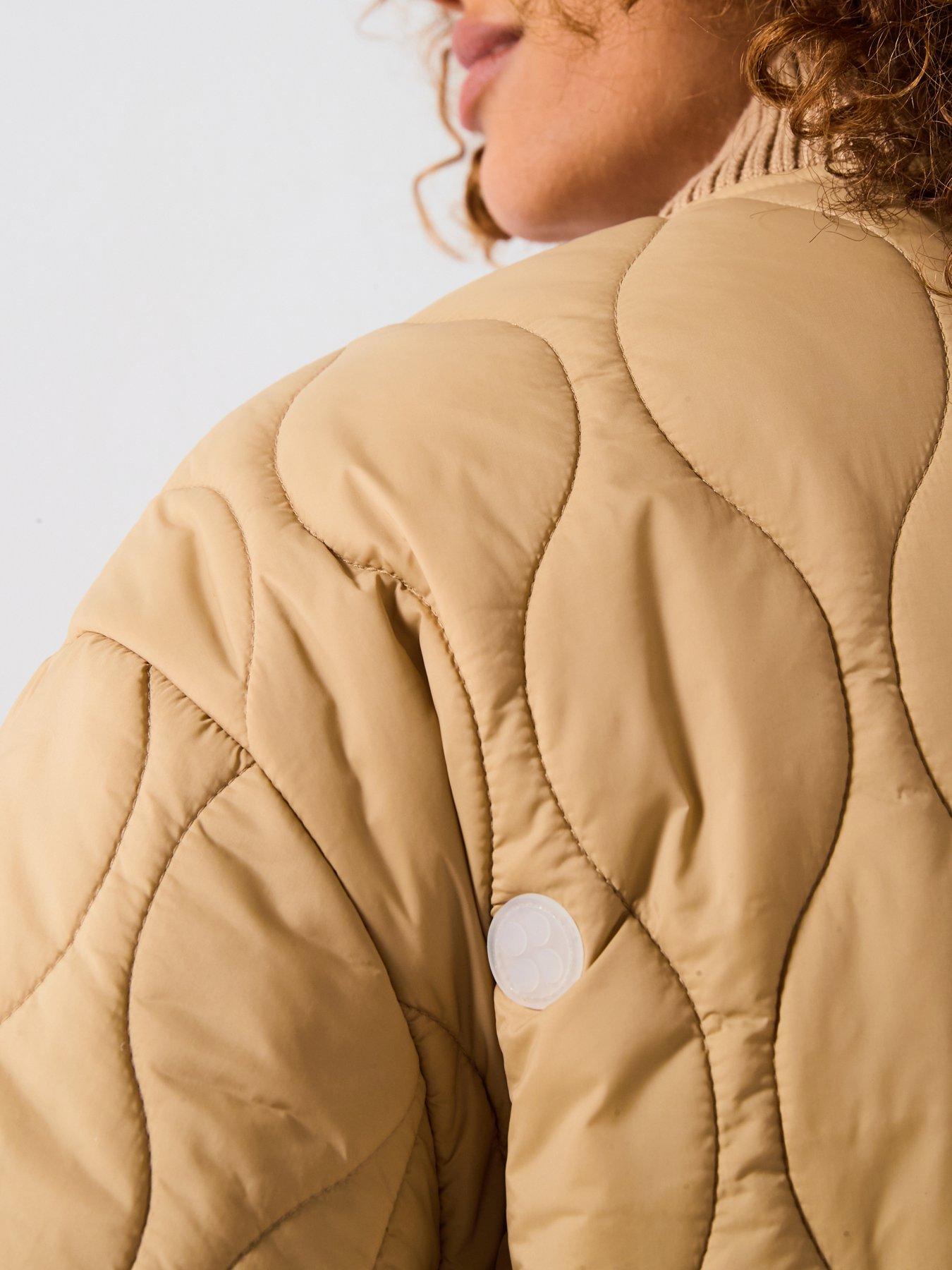 Image 4 of 6 of Sweaty Betty Womens On The Move Jacket - Beige