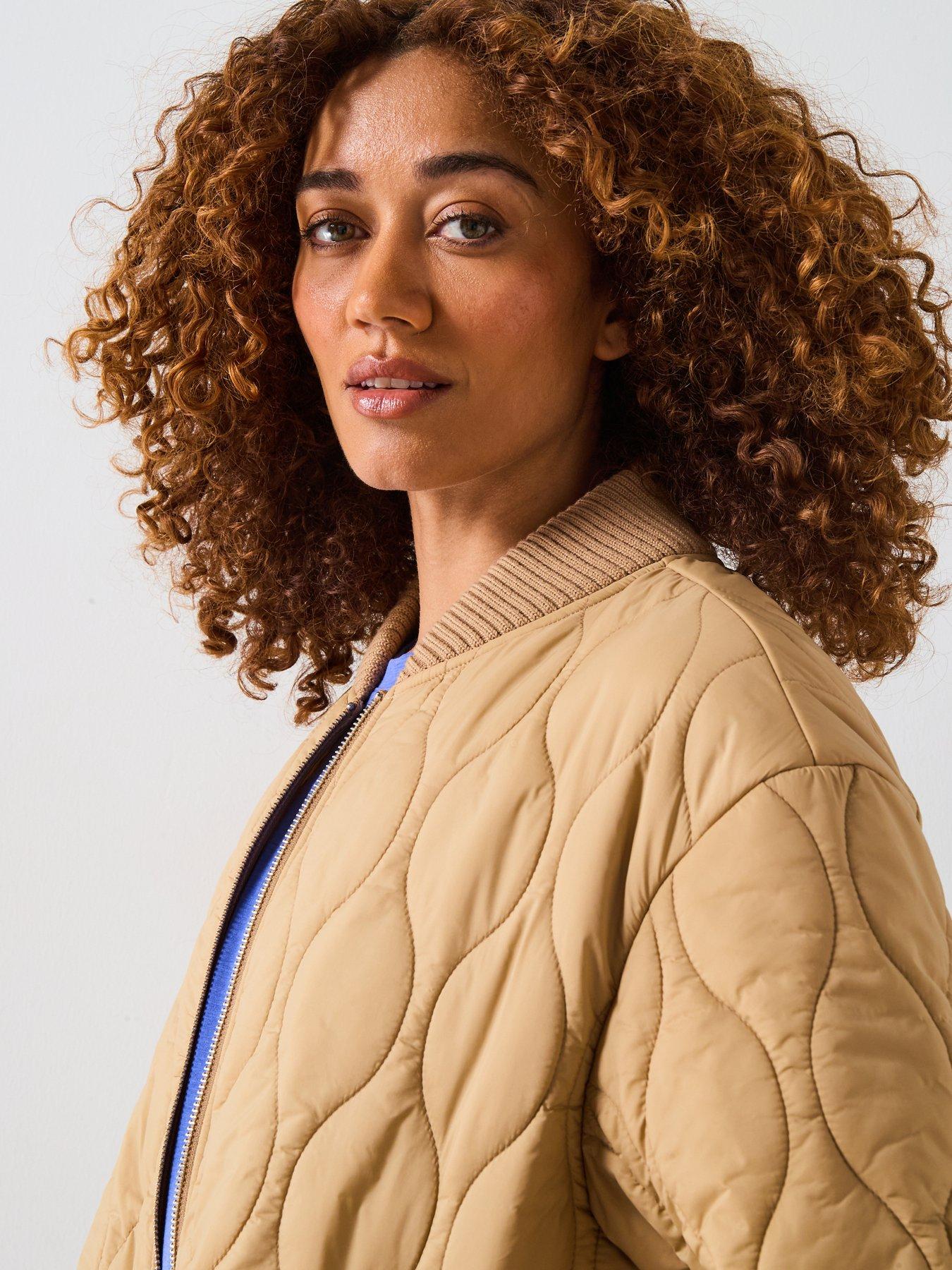 Image 5 of 6 of Sweaty Betty Womens On The Move Jacket - Beige