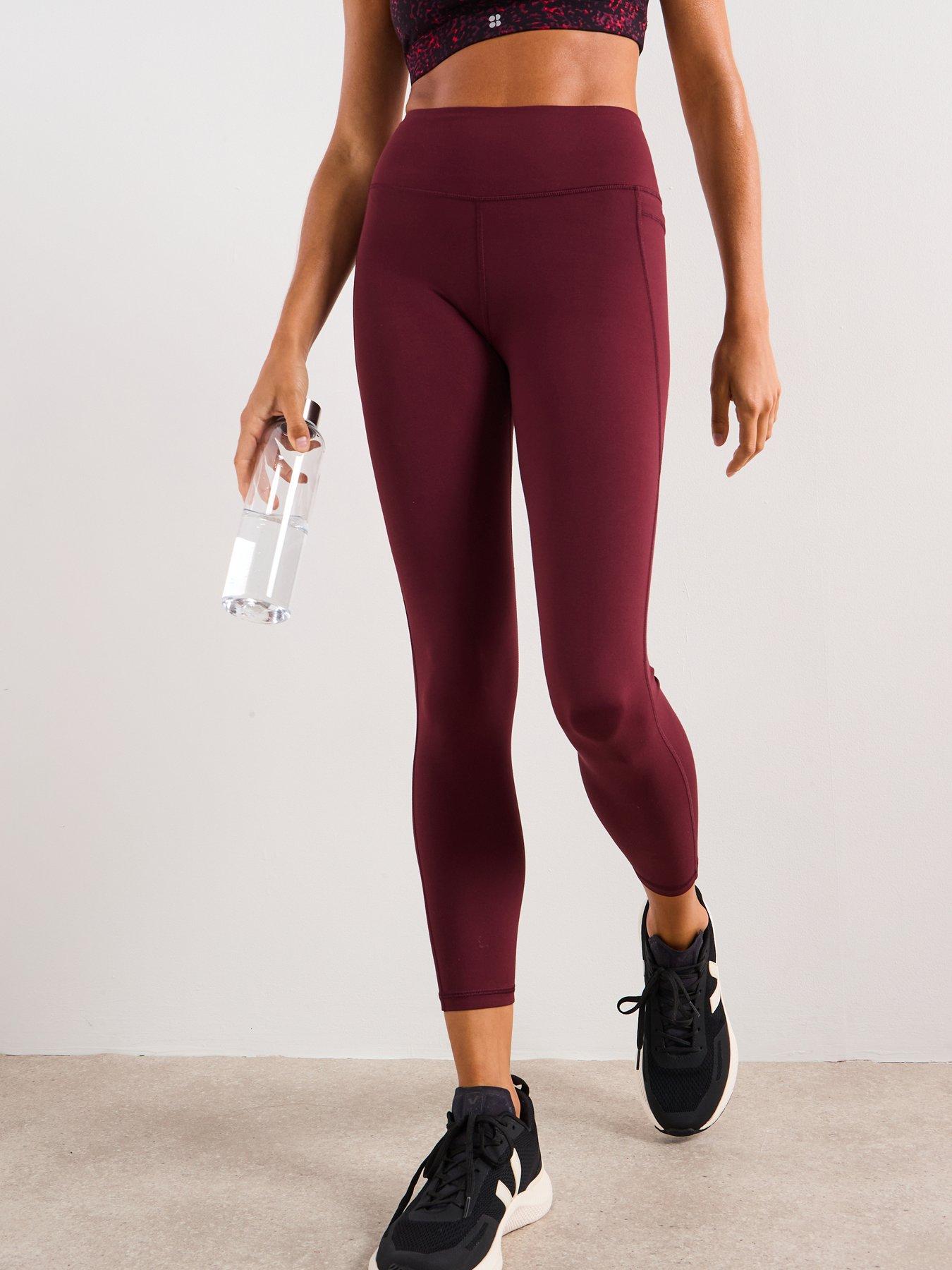 Sweaty Betty Womens Training Ultimate Studio 7/8 Tights - Red