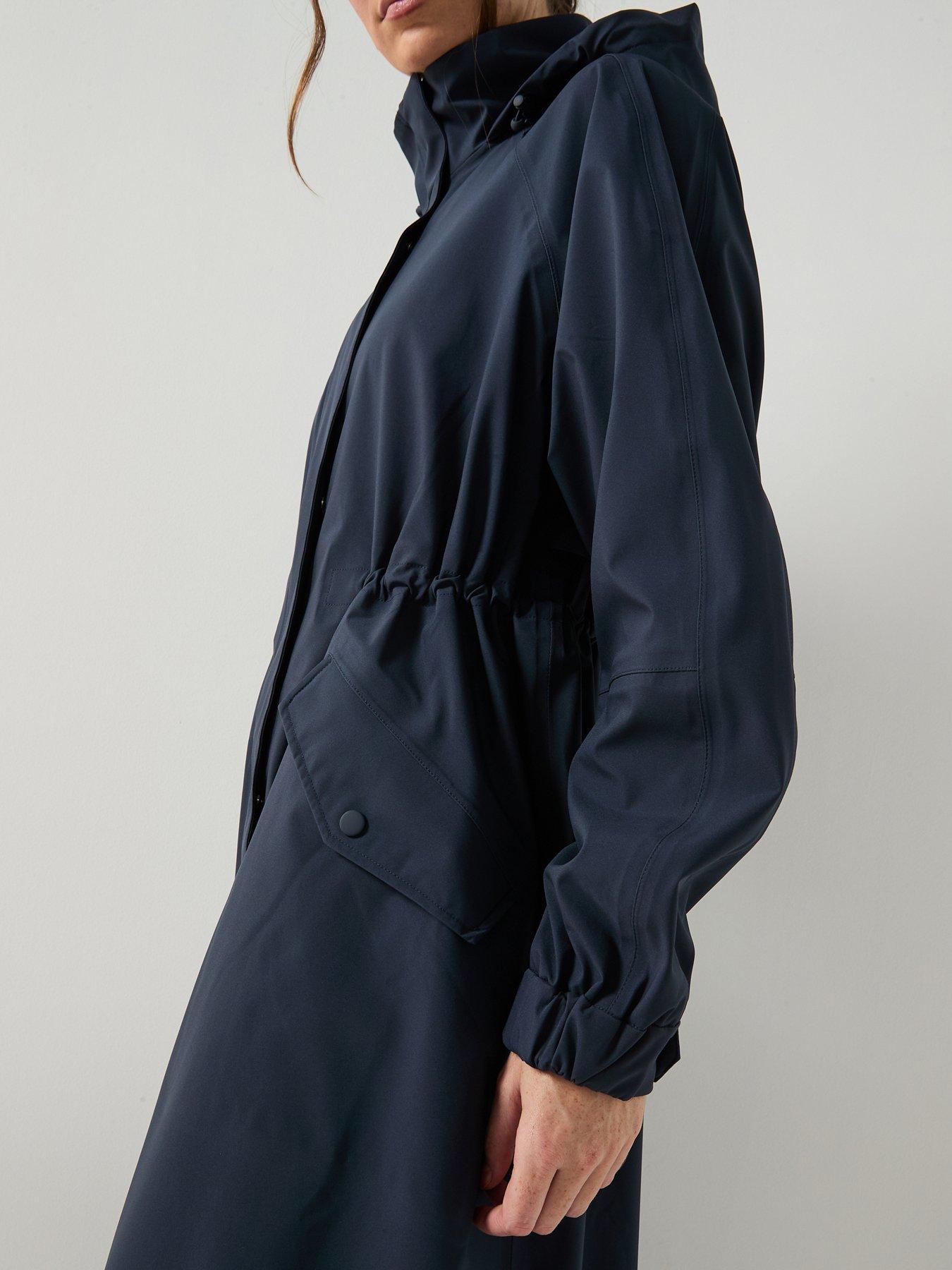 Image 6 of 6 of Sweaty Betty Motion Technical Longline Parka - Navy