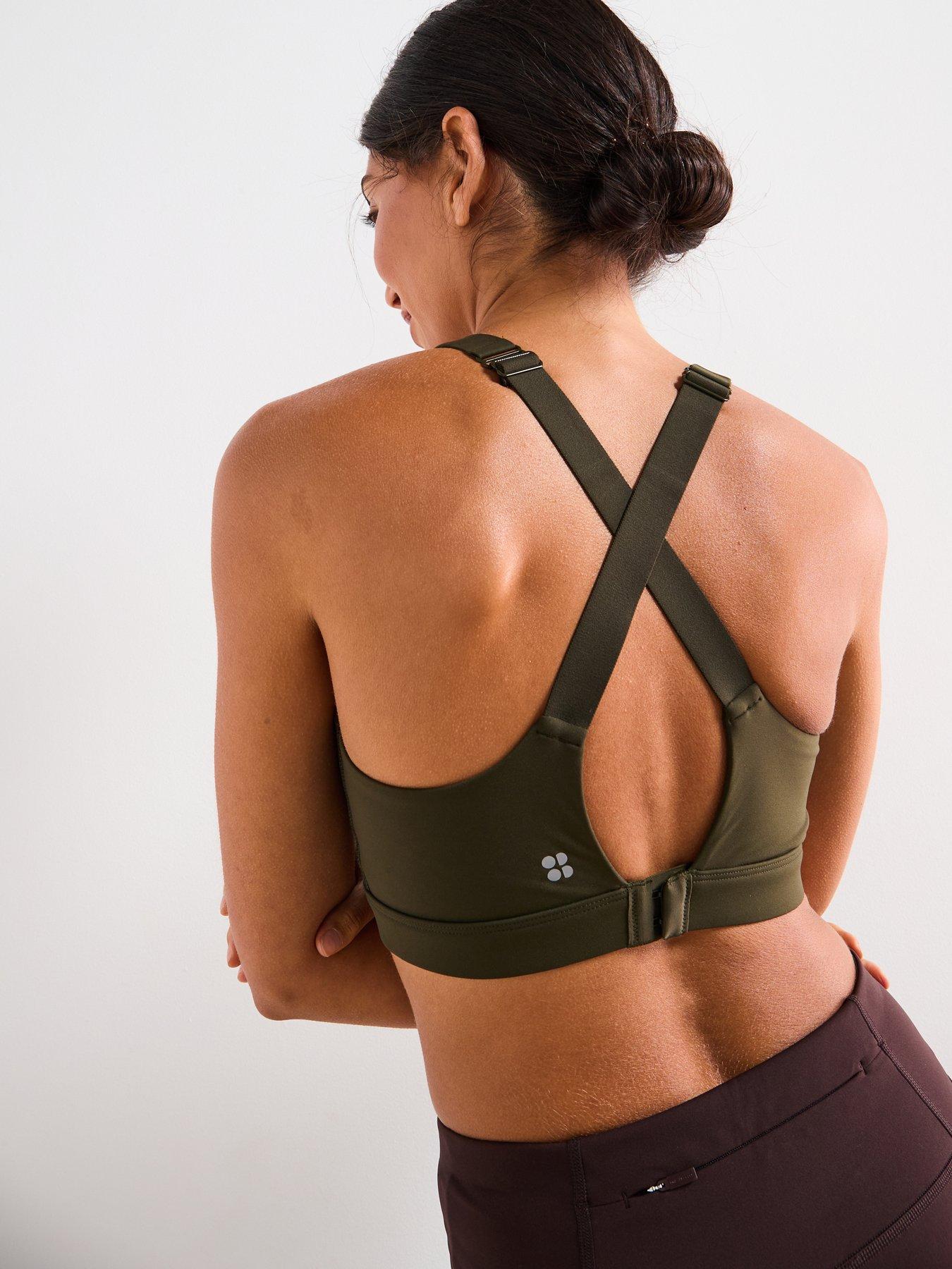 Image 2 of 4 of Sweaty Betty Womens Training Power Pulse Bra - Green